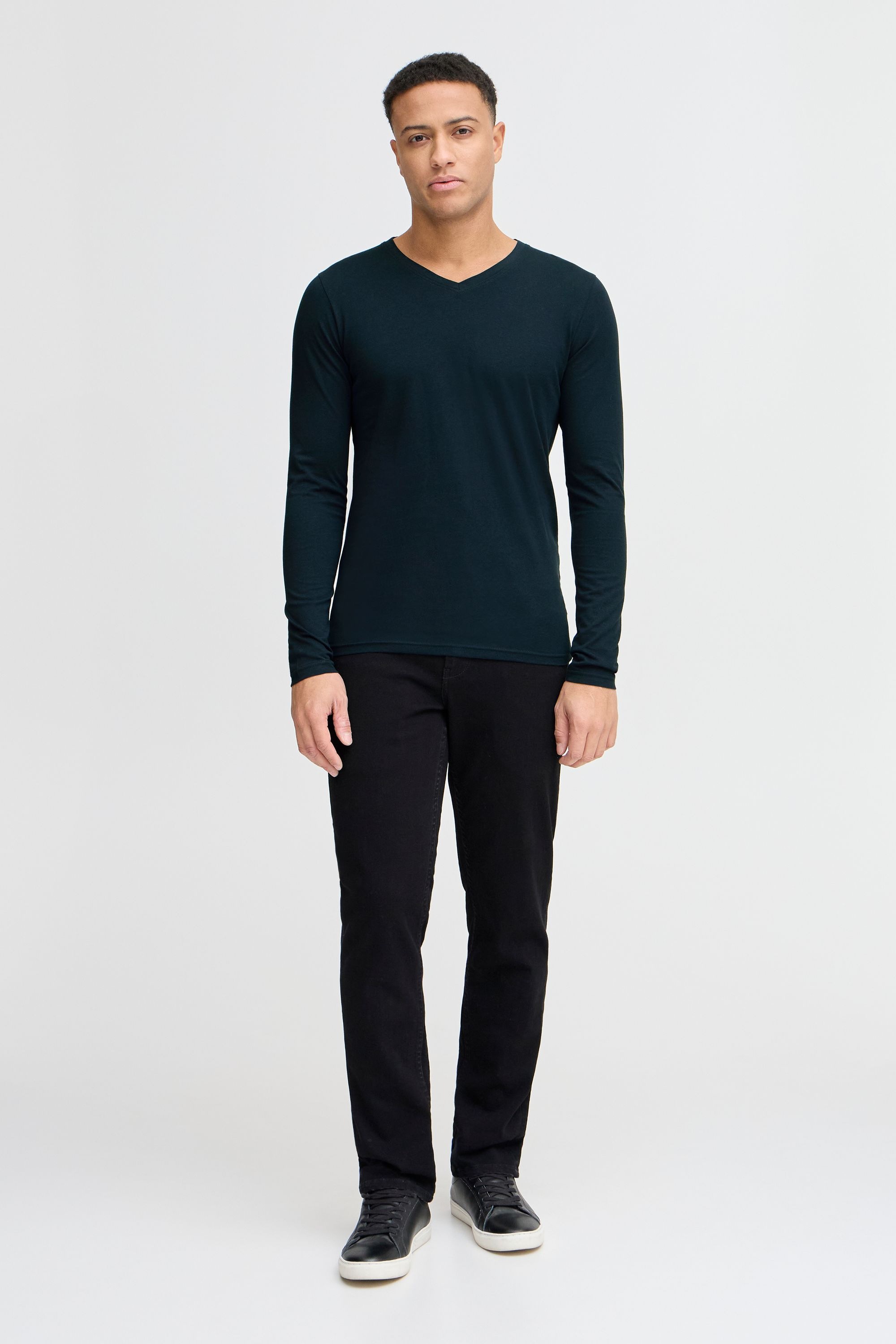 !Solid V-Shirt »V-Shirt SDBasil«