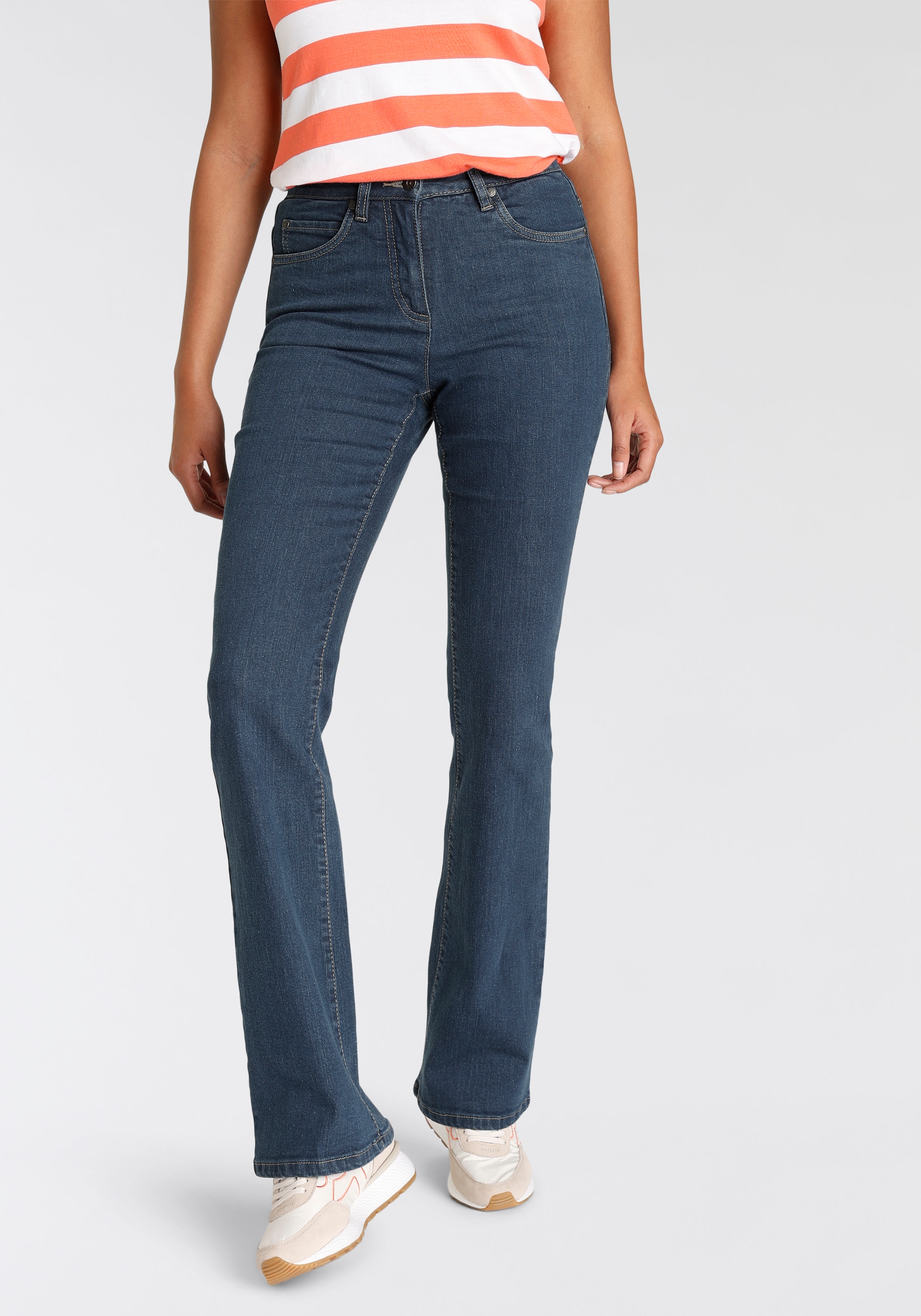 Arizona Bootcut-Jeans, High Waist