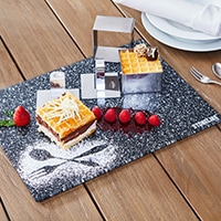 STONELINE Speisering, (Set, 8 tlg.), eckig
