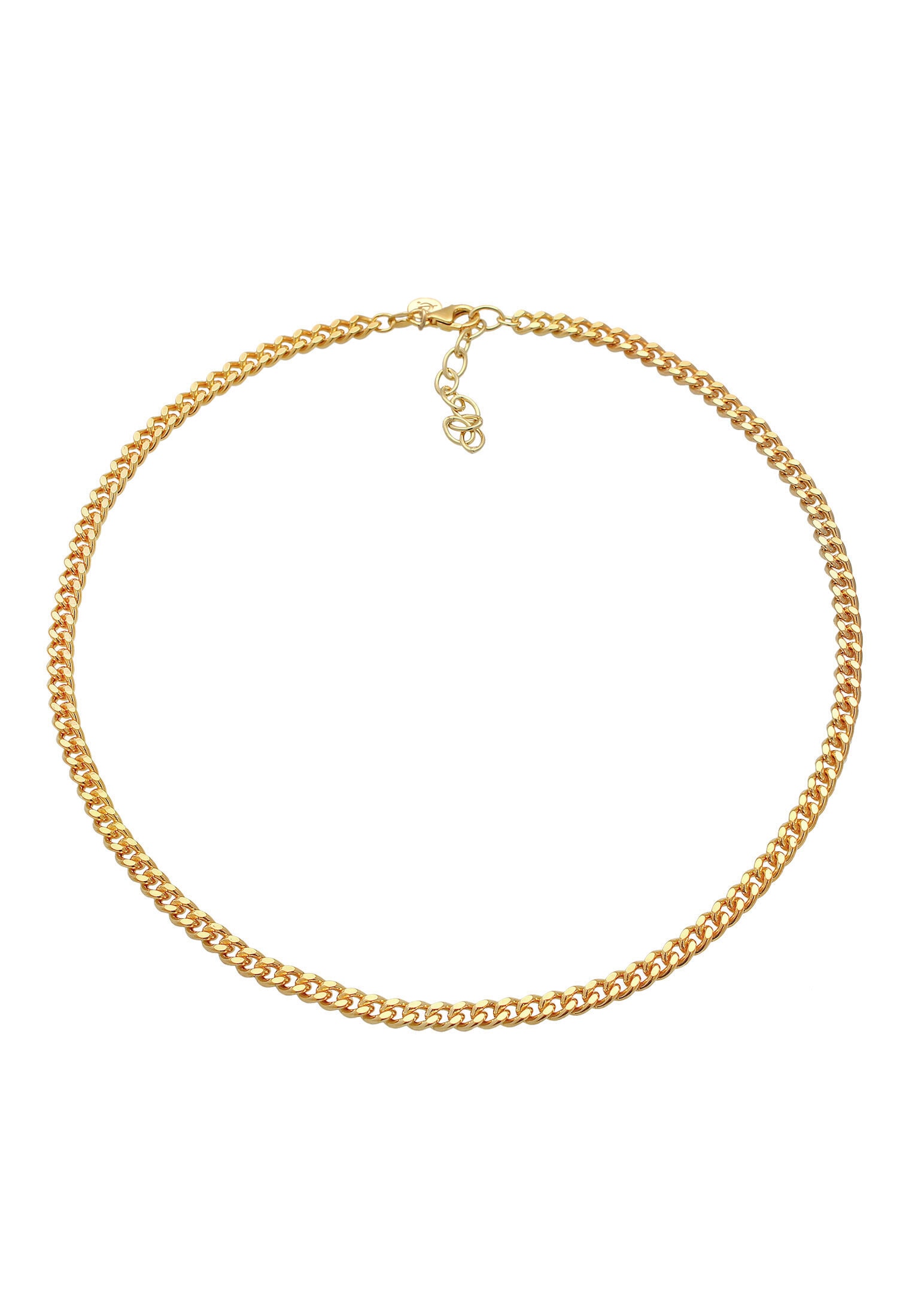 Elli Premium Choker »Halskette Choker Panzerkette Basic Klassik 925 Silber«
