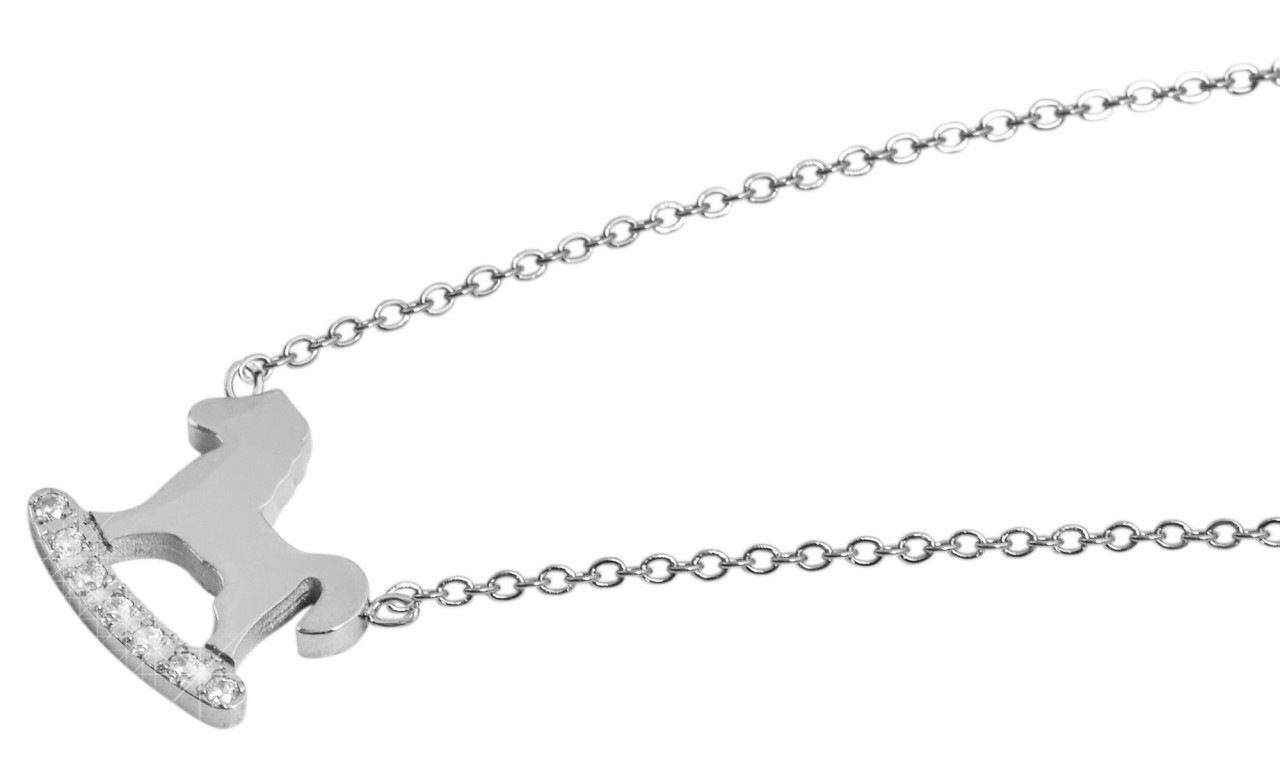 Adelia´s Kette mit Anhänger »Adelia's Unisex Edelstahl Halskette mit Anhänger 43 cm + 5.0 cm«