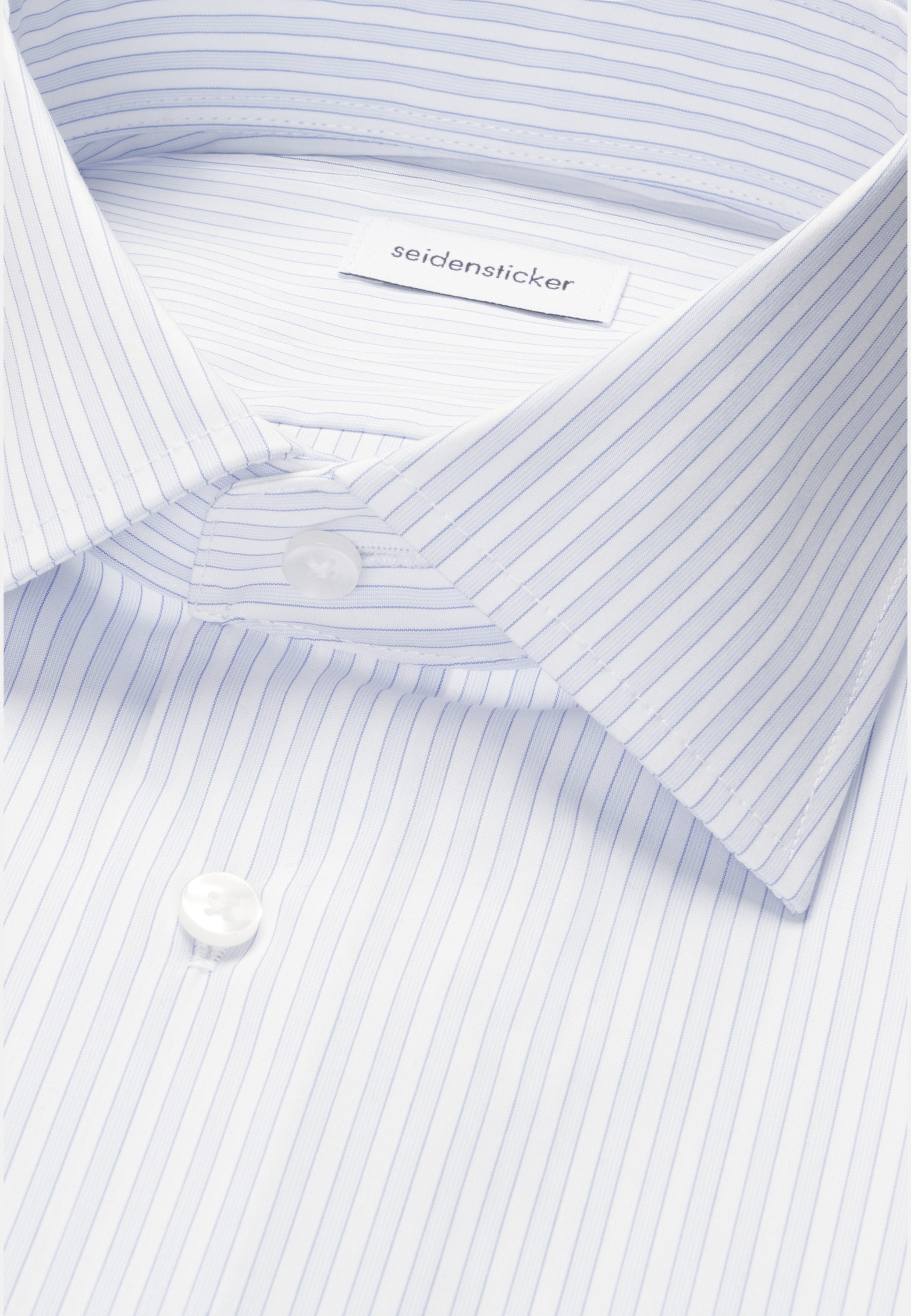 seidensticker Businesshemd »Schwarze Rose« Slim 1/1 Kentkragen Gestreift