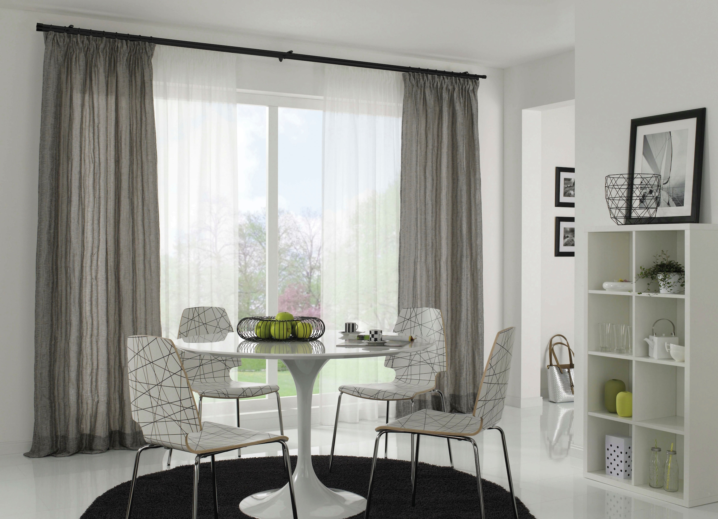 GARDINIA Gardinenstange »Innenlauf I« Ø 20 mm Fixmaß Serie Einzelprogramm Chicago Ø 20 mm, ohne Zubehör