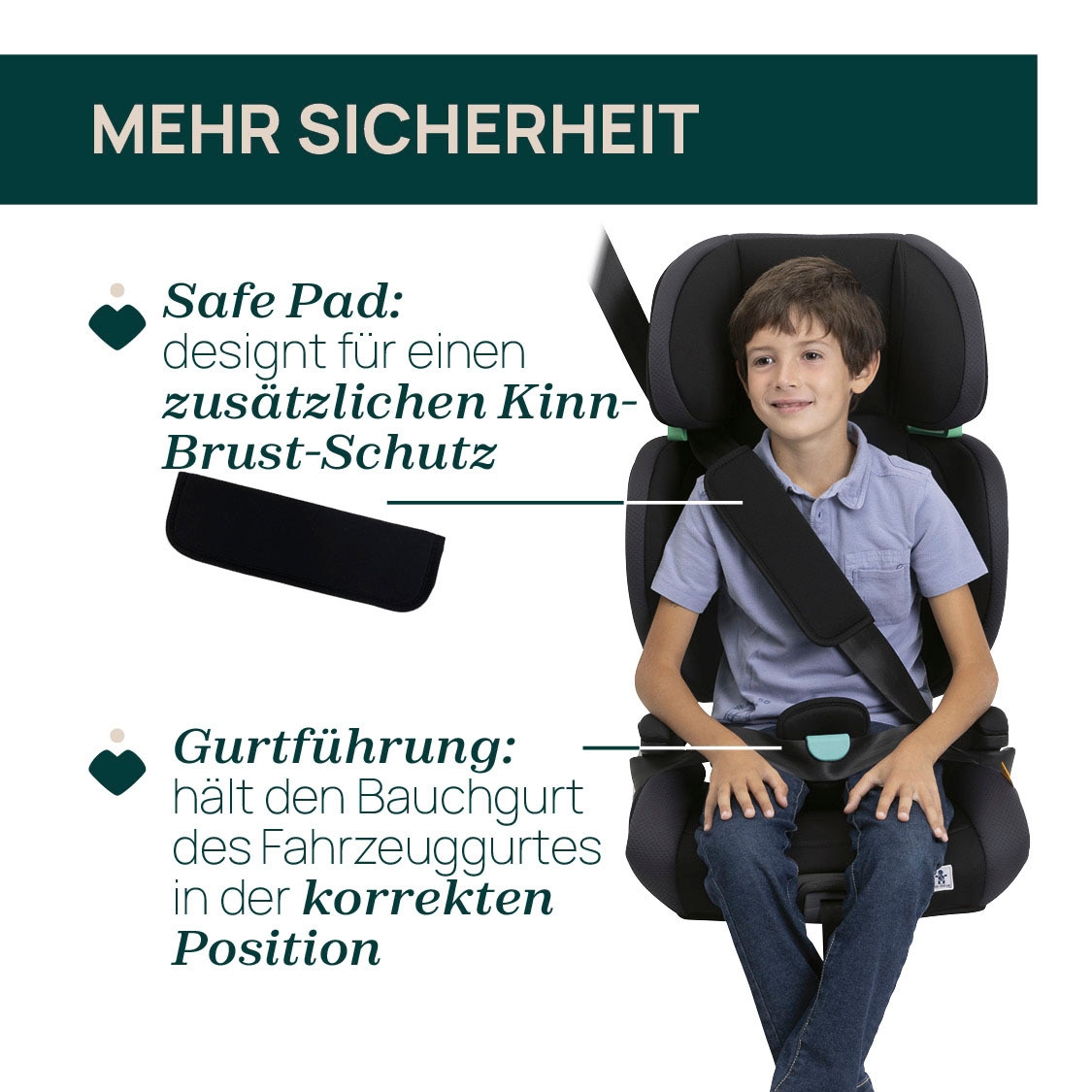 Chicco Autokindersitz »QUIZY I-SIZE 
gemäß ECE R129/03«