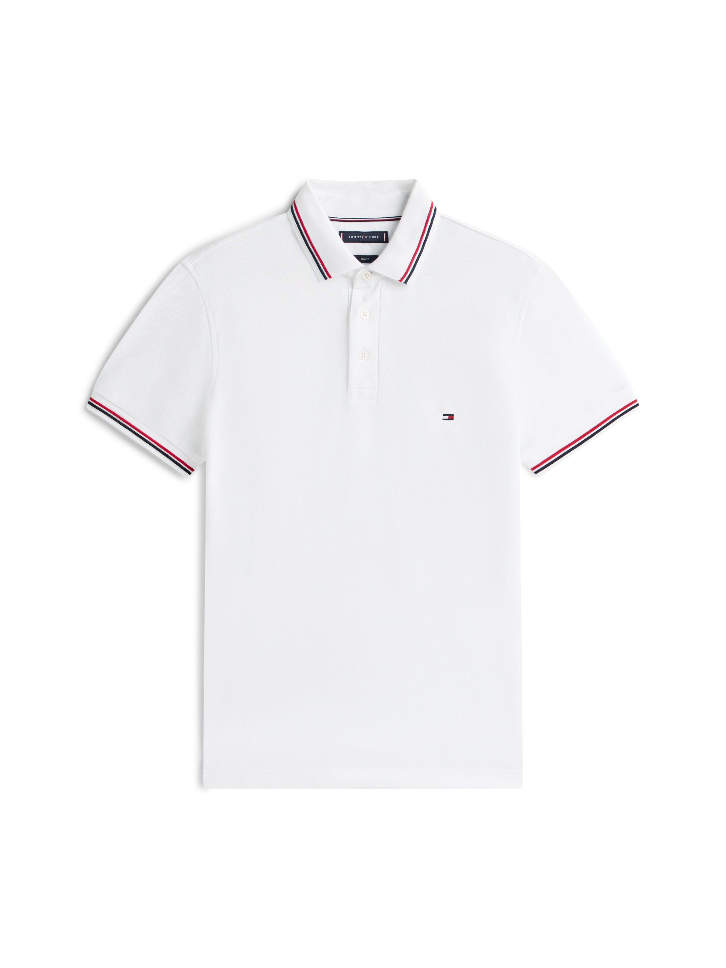 Tommy Hilfiger Poloshirt »TIPPED SLIM FIT POLO« mit Kontrast-Details