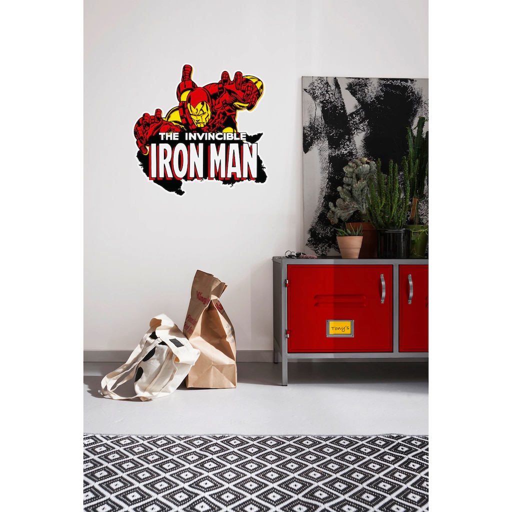 Komar Wandtattoo »Iron Man Comic Classic«, (1 St.)