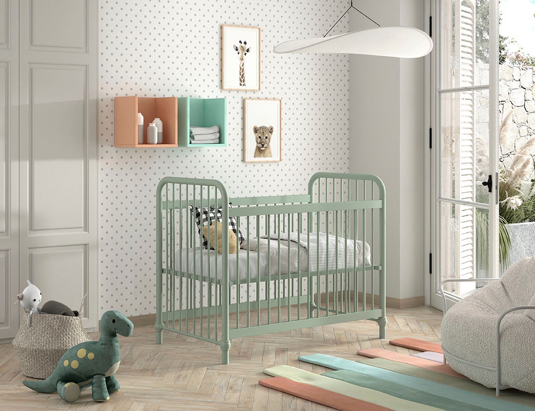 Vipack Kinderbett »Bronxx«, (Made in Europe), aus Metall