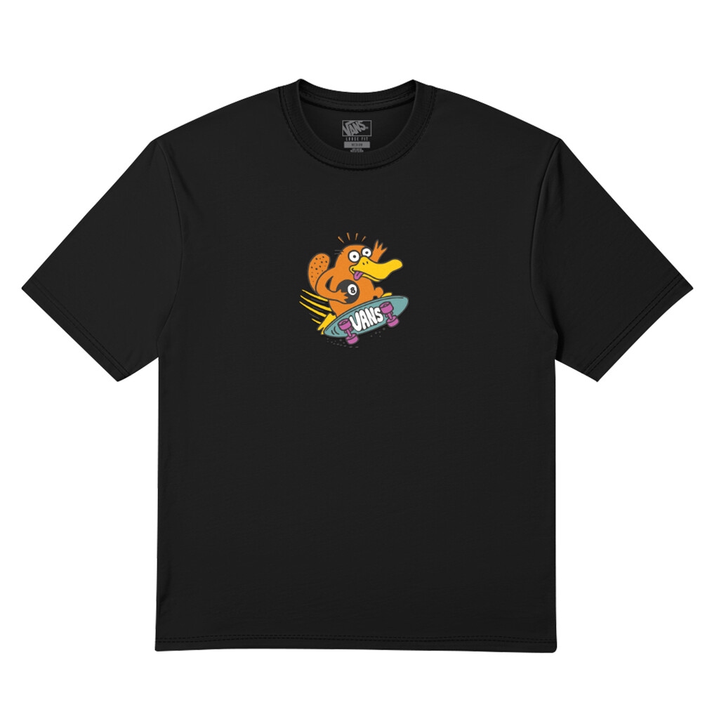 Vans T-Shirt »BOONDABURA SS TEE« mit sportlichem Stil, Kurzarmdesign, aus Baumwolle