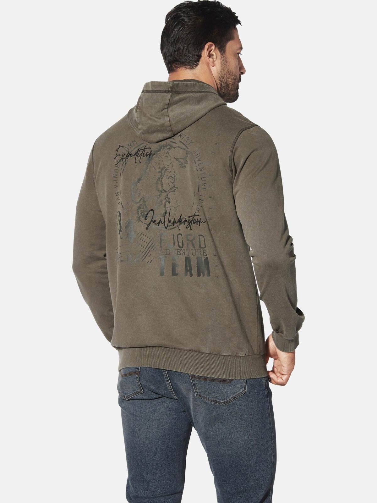Jan Vanderstorm Sweatshirt »Sweatshirt HENNOBALD«, (1 tlg.)