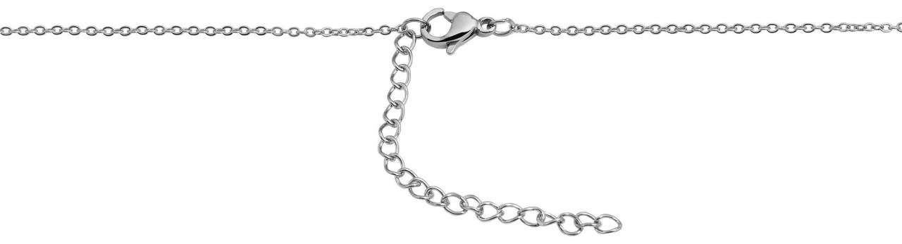 Adelia´s Kette mit Anhänger »Adelia's Damen Edelstahl Halskette mit Anhänger Herz«