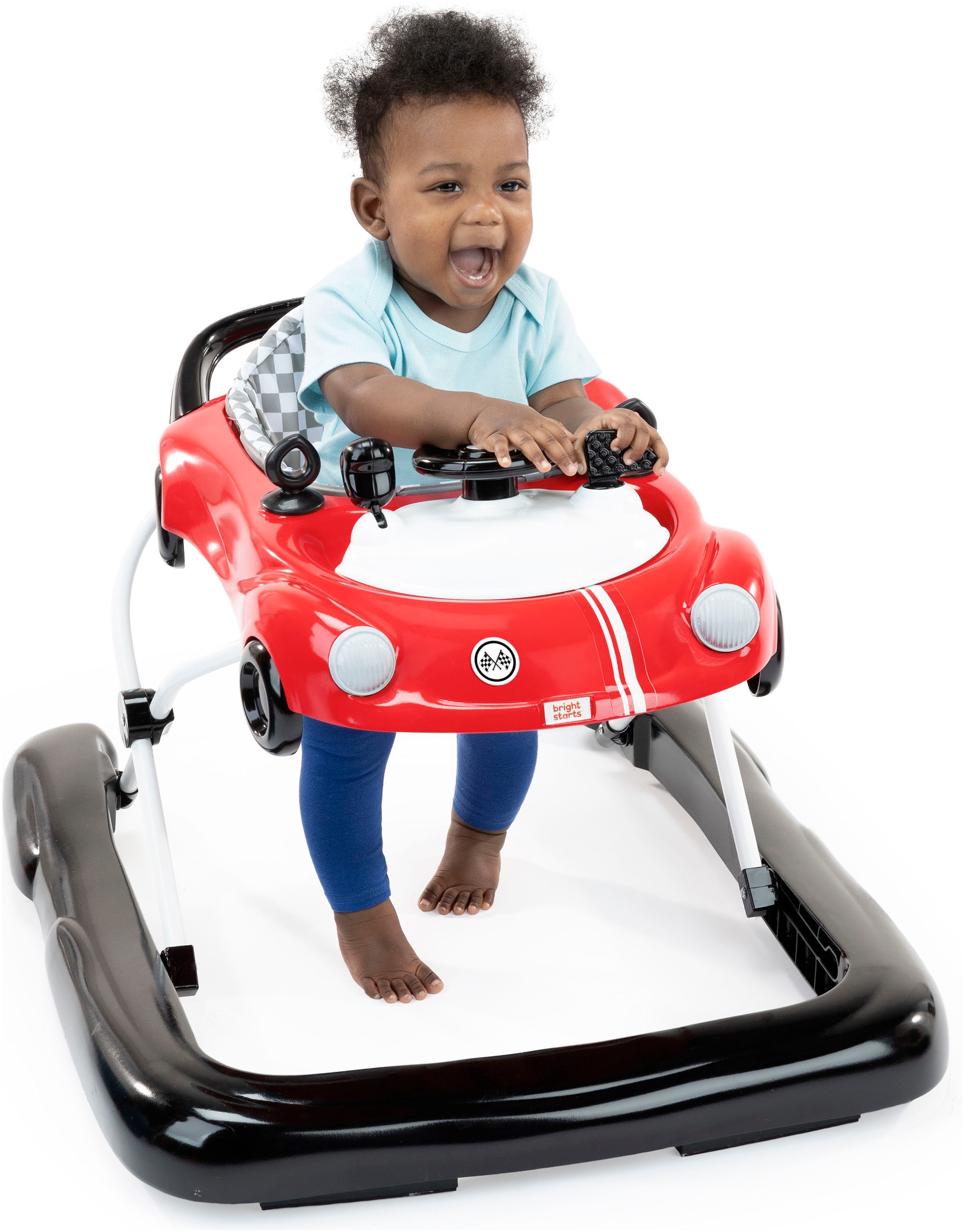 Bright Starts Lauflernhilfe »Little Speedster™ 3-in-1 Car Walker – Rot Racer«