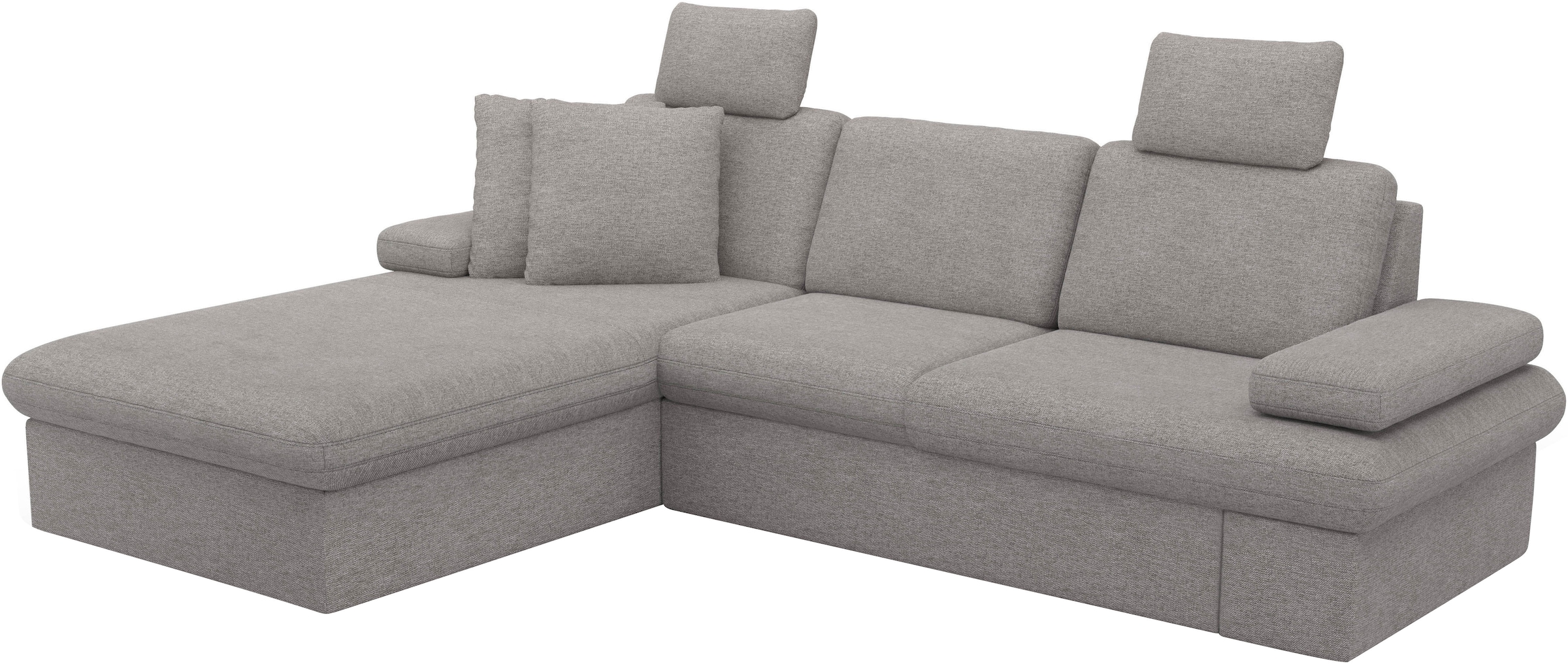 sit&more Ecksofa »Moreno«, mit Armteilverstellung,wahlweise mit Bettfunktion