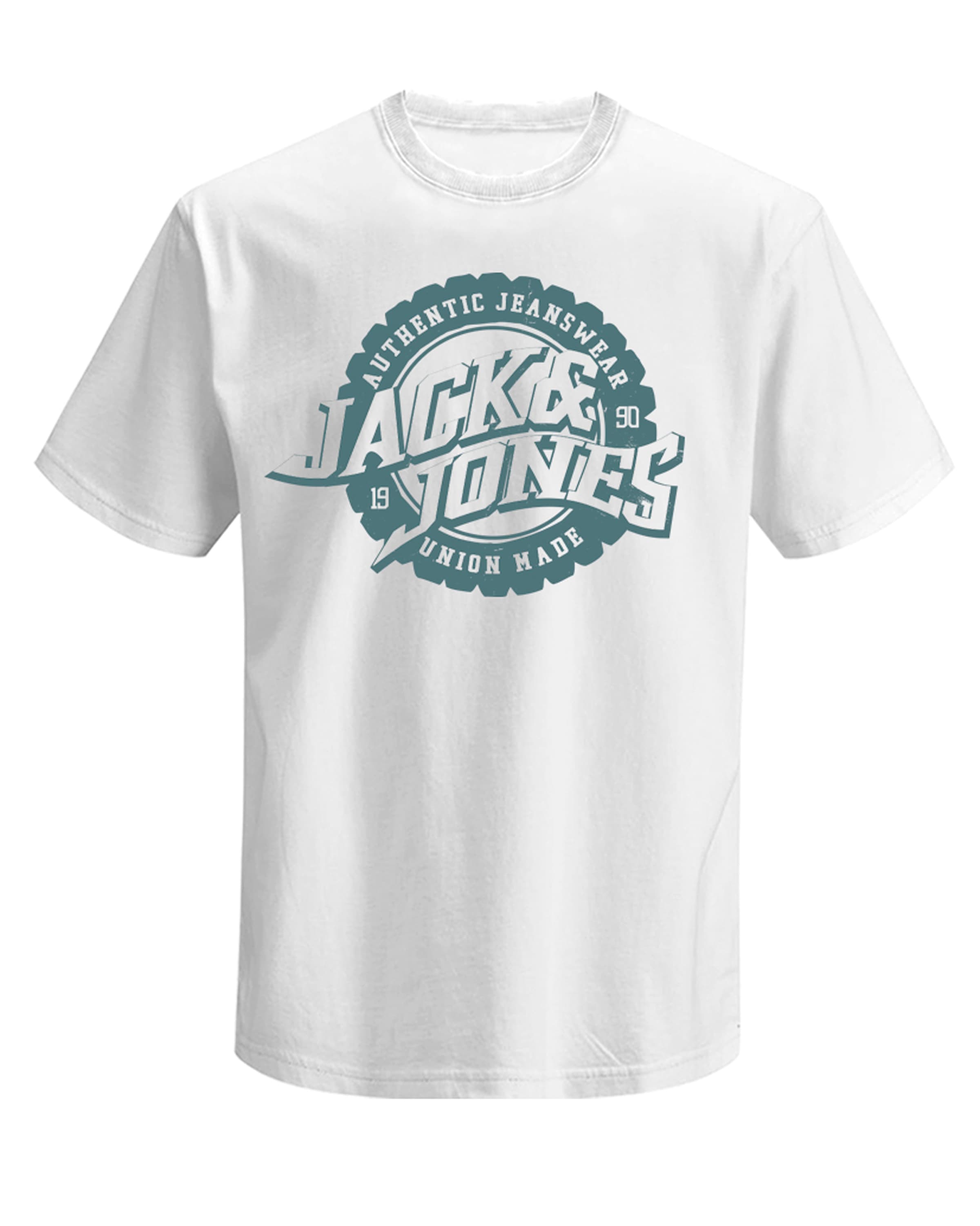 Jack & Jones Rundhalsshirt »JPRBLUBARON SS TEE FST 3PK MP« Packung, 3 Stk.