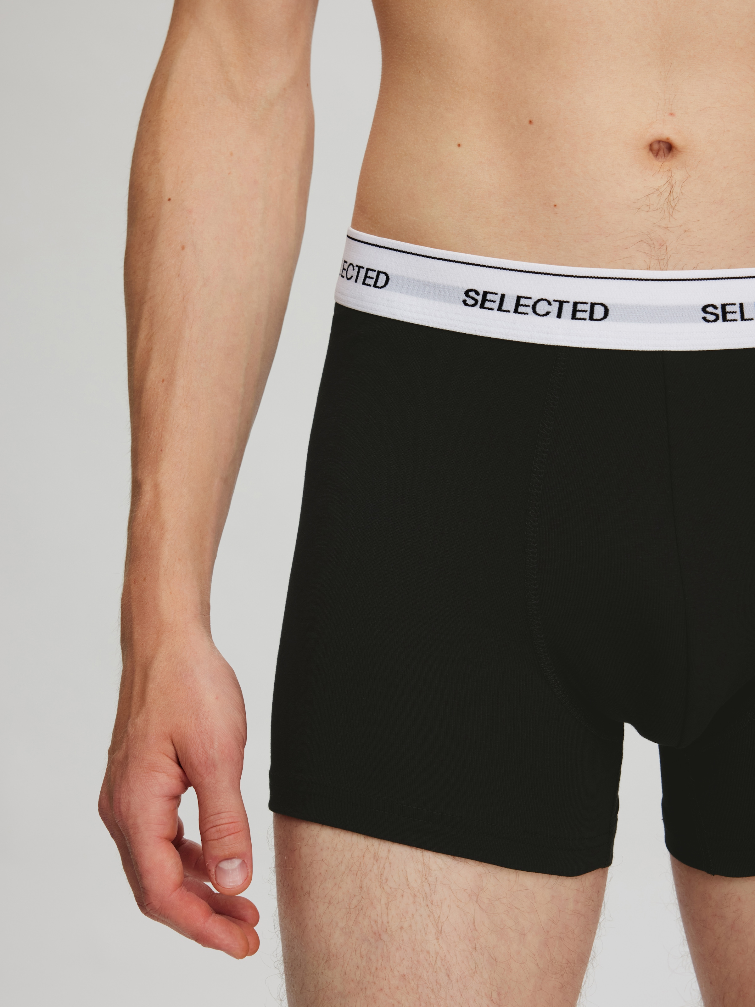 SELECTED HOMME Boxershorts »SLHLIAM 3-PACK TRUNK NOOS«, (Packung)