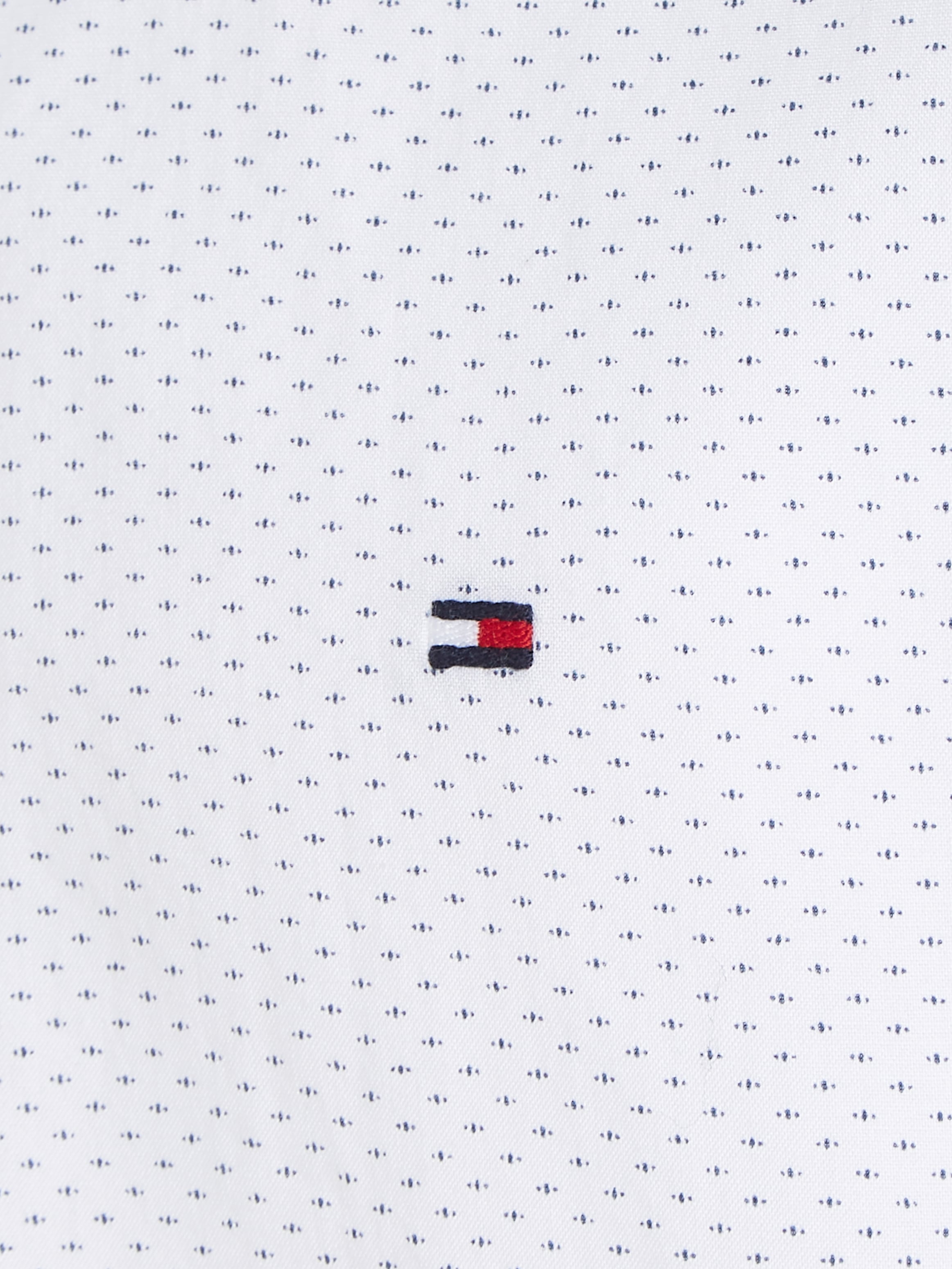Tommy Hilfiger Kurzarmhemd »NATURAL SOFT MINI PRT SHIRT«