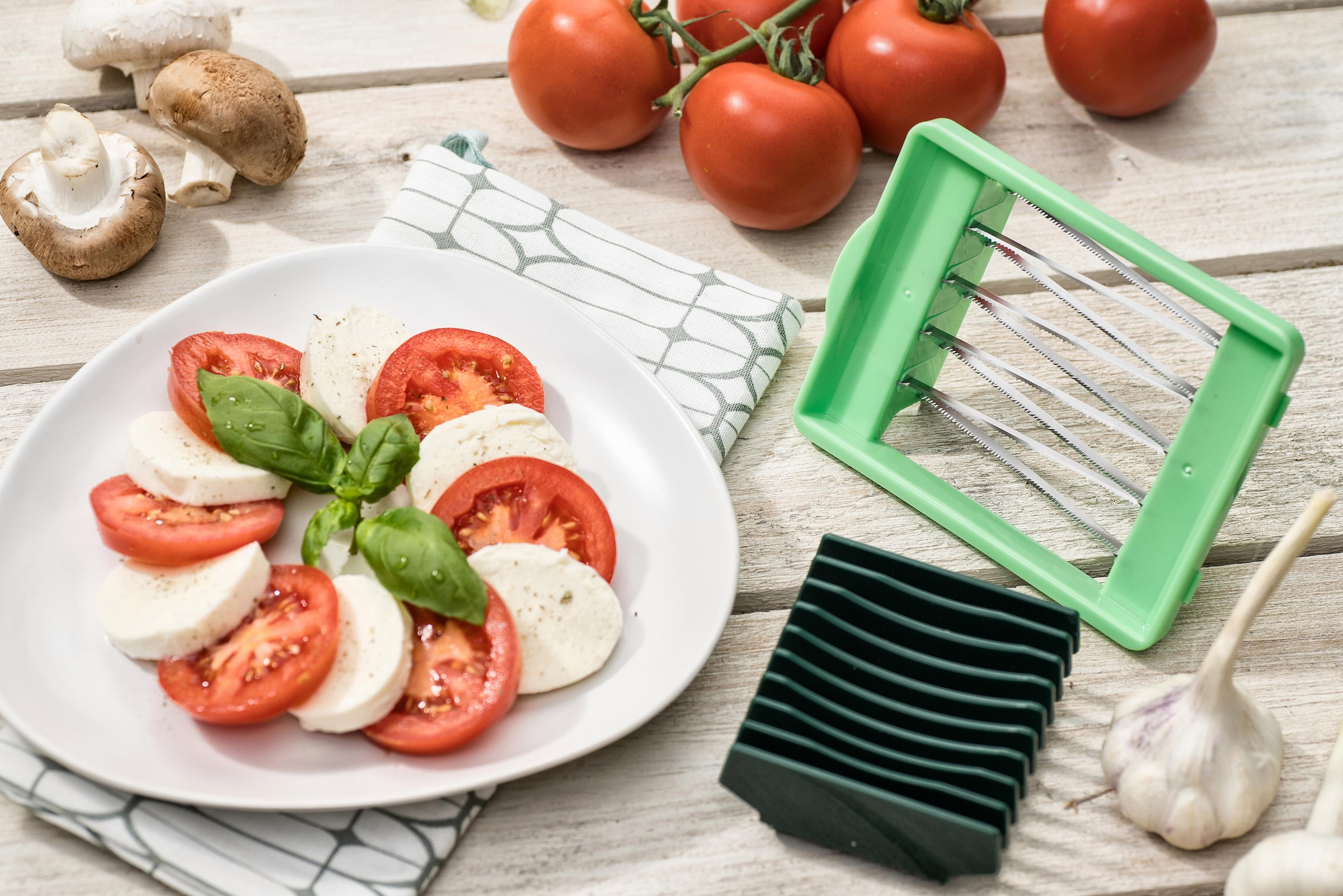 Genius Zerkleinerer »Nicer Dicer Chef«, 3300 ml Kunststoff-Auffangbehälter, 9-teilig