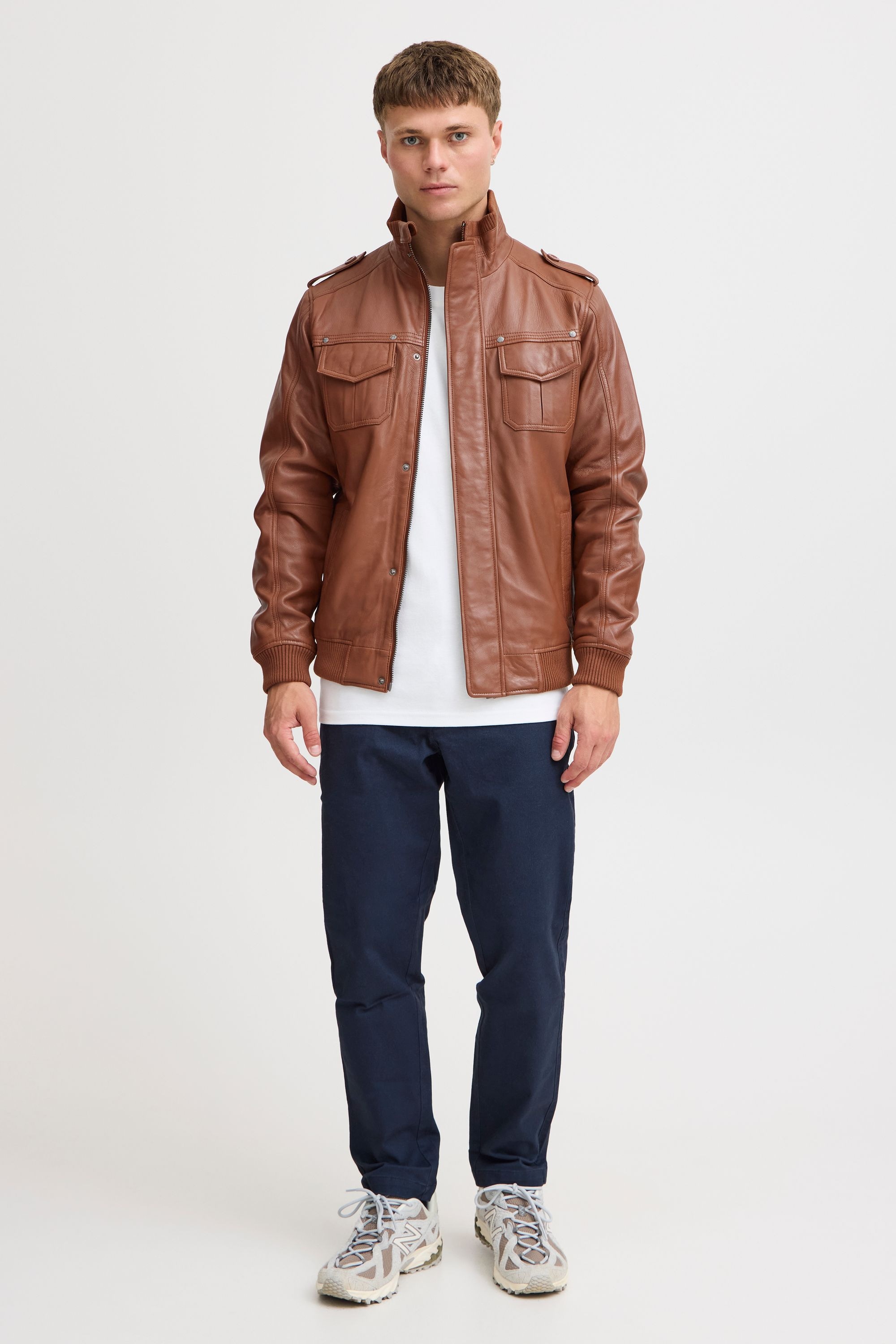 !Solid Lederjacke »Lederjacke SDCamash«