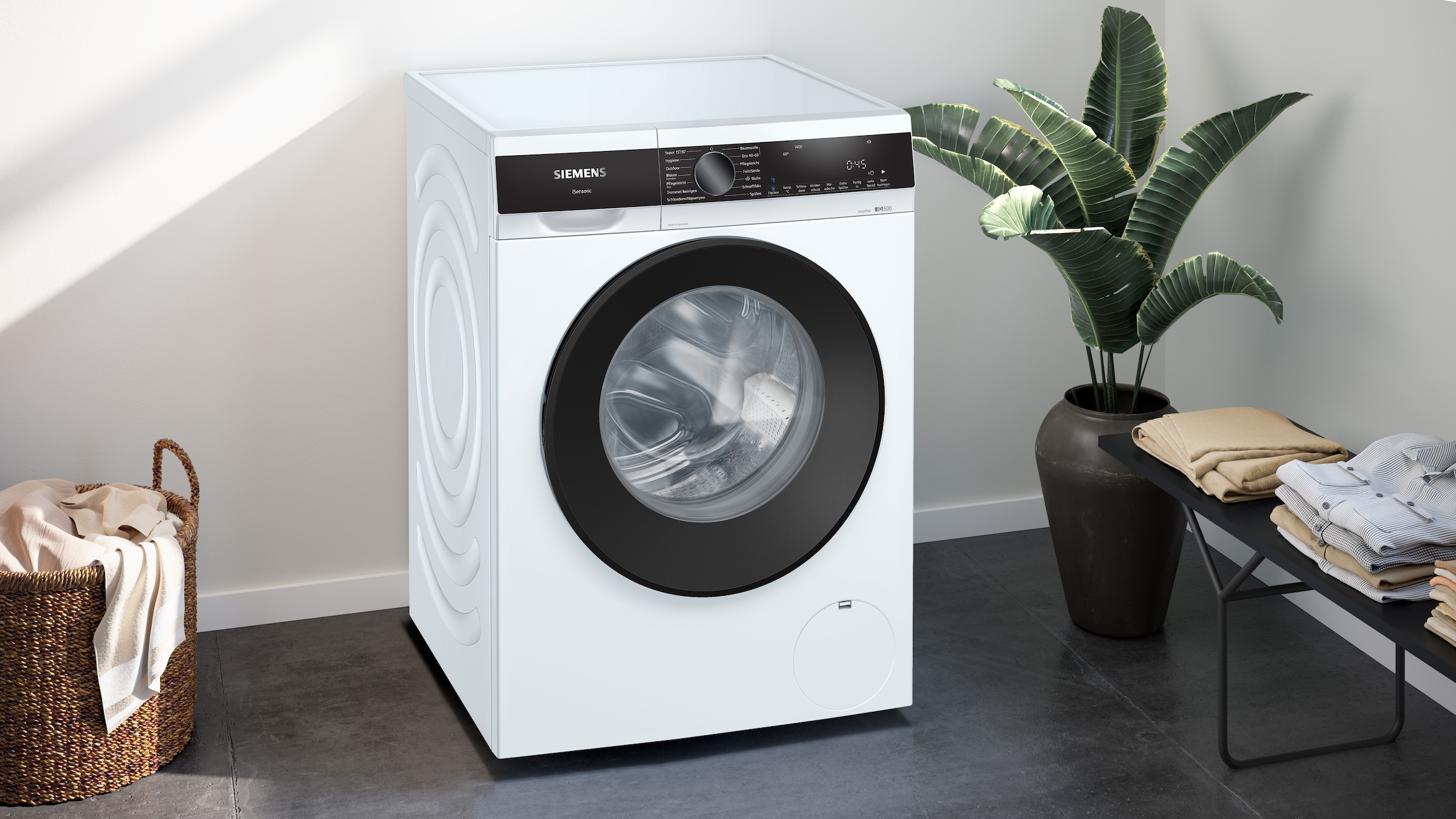 SIEMENS Waschmaschine iQ500 »WG44G2140«, 9 kg, 1400 U/min