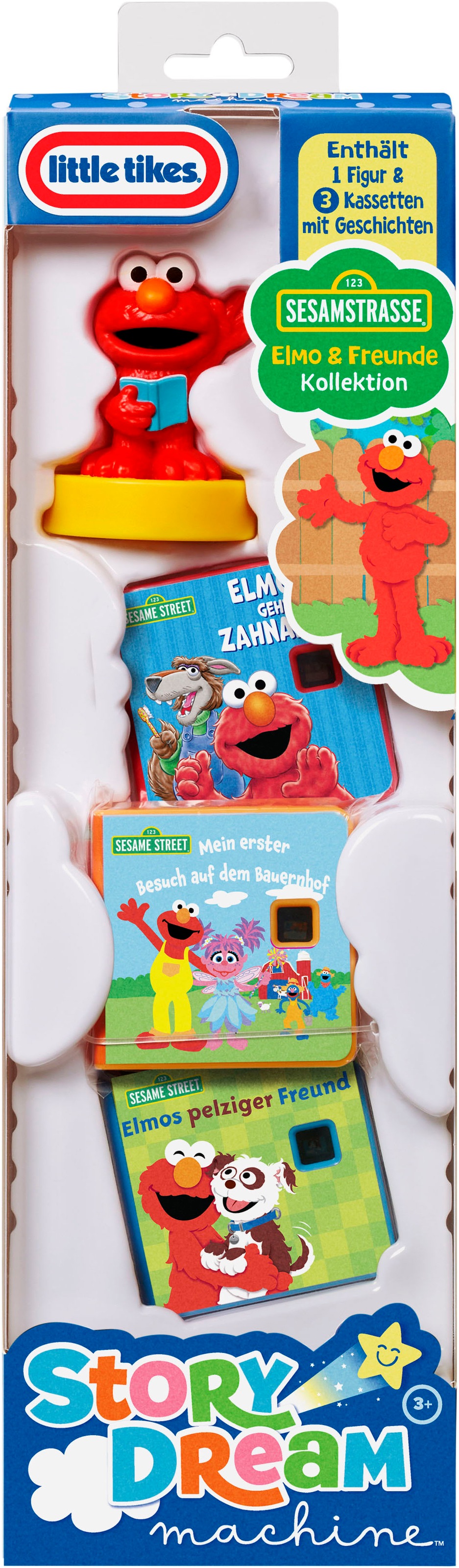 Little Tikes® Hörspielkassette »Story Dream Machine, Sesamstraße, Elmo & Freunde Kollektion«, passend für Story Dream Machine