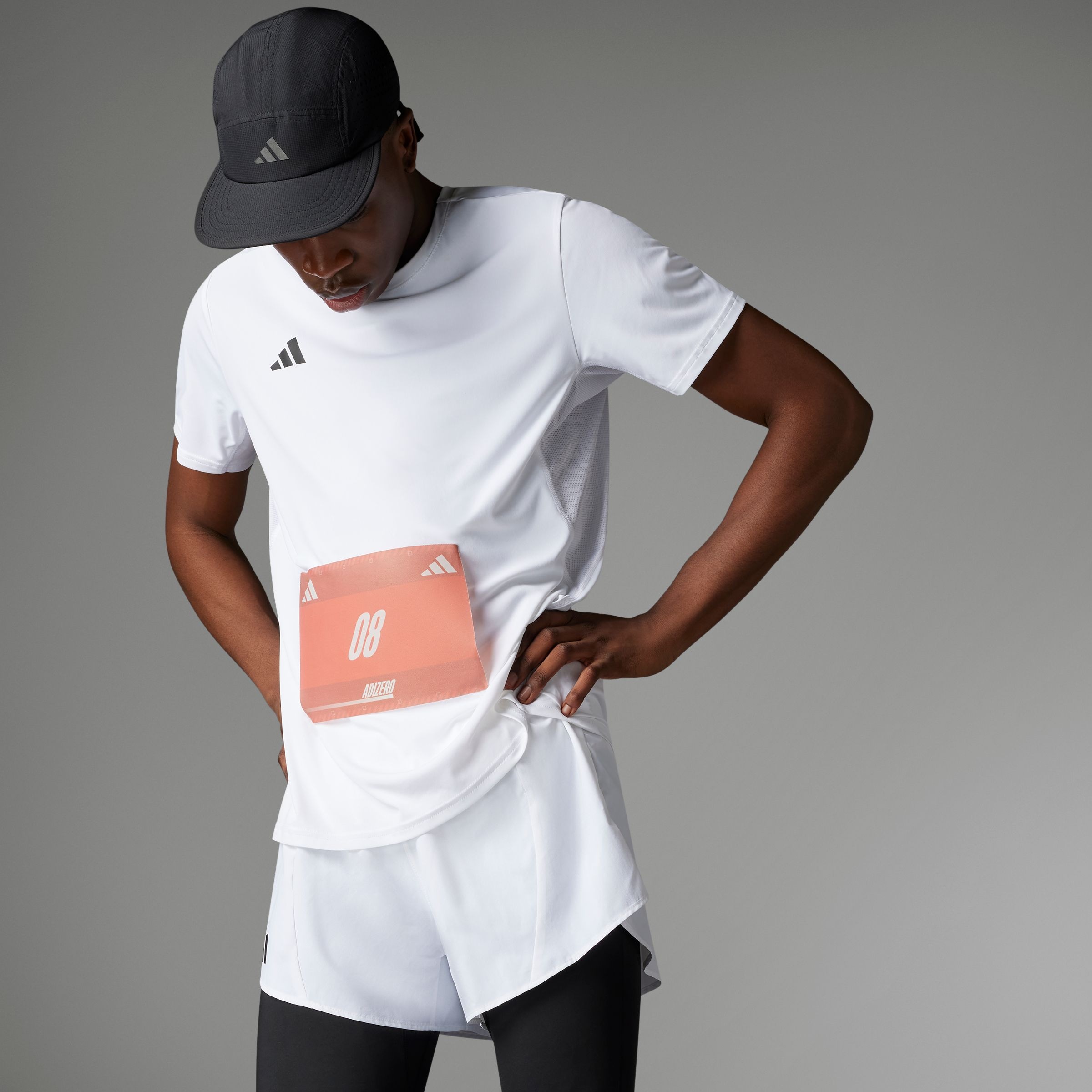 adidas Performance Laufshirt »ADIZERO E TEE«
