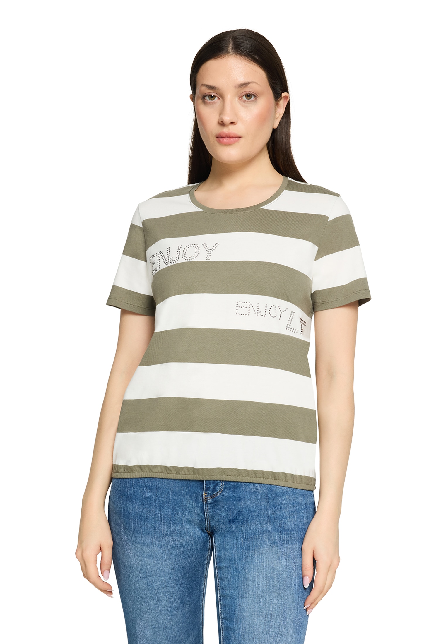 Betty Barclay 3/4-Arm-Shirt »Ringelshirt mit Tunnelzug«