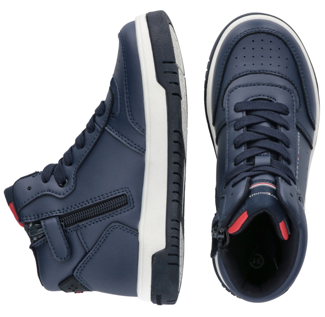 Tommy Hilfiger Sneaker »HIGH TOP LACE-UP SNEAKER«