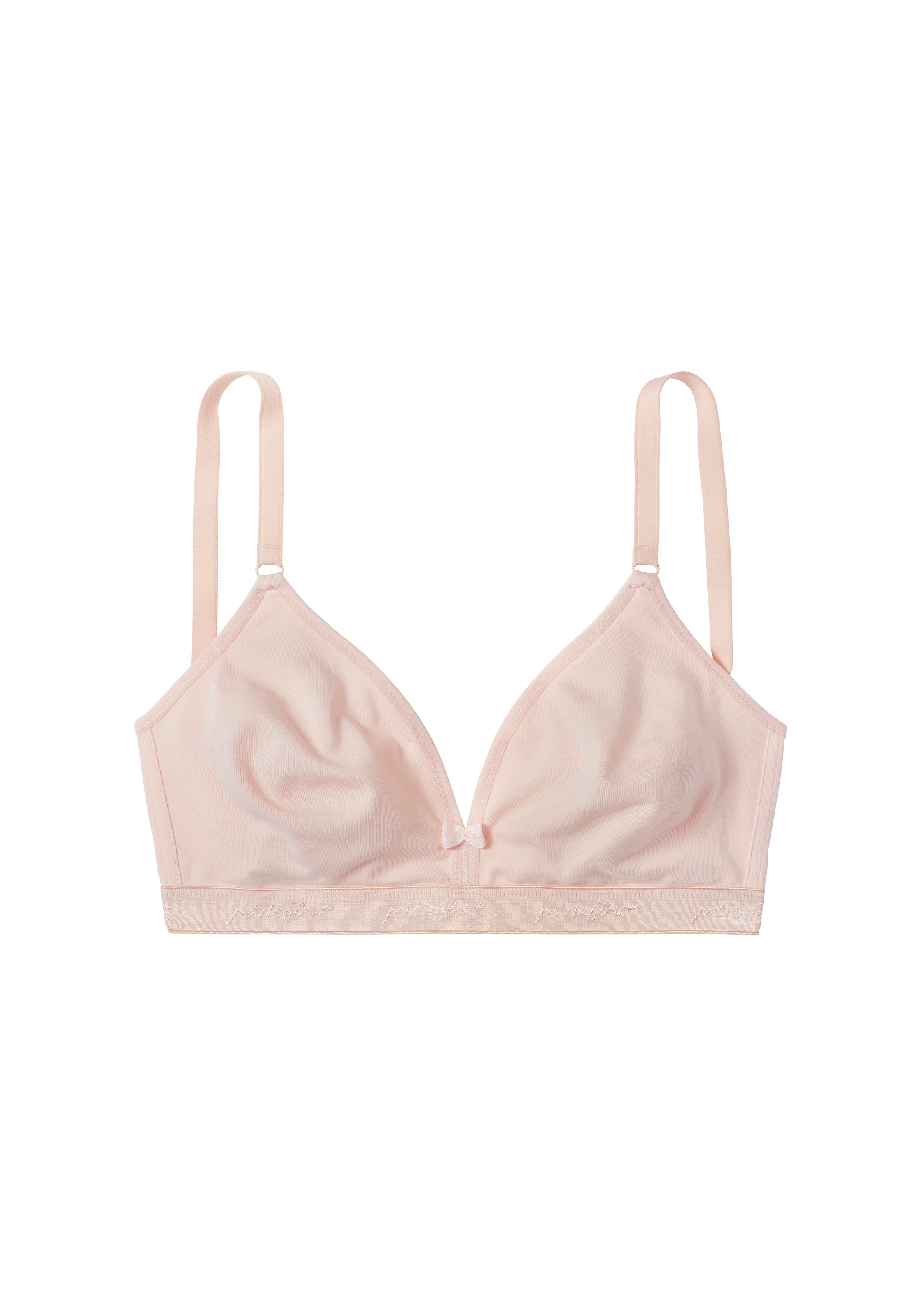 petite fleur Soft-BH, ohne Bügel im attraktiven 3er Pack aus Baumwolle, Basic