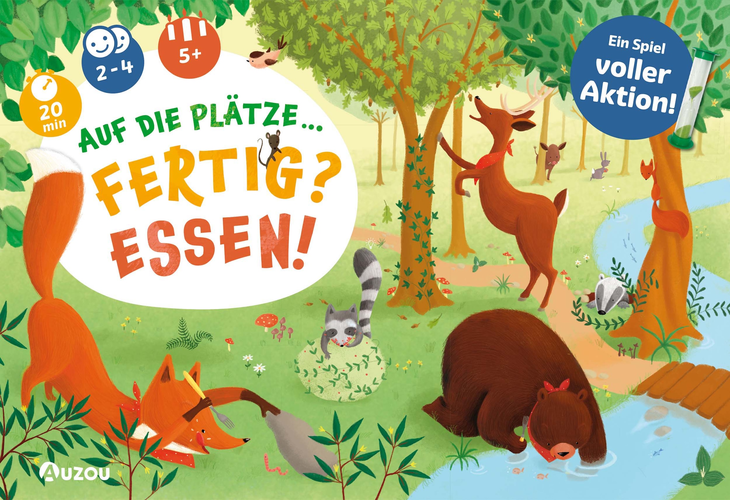 AUZOU Spiel »Auf die Plätze! Fertig? Essen!«