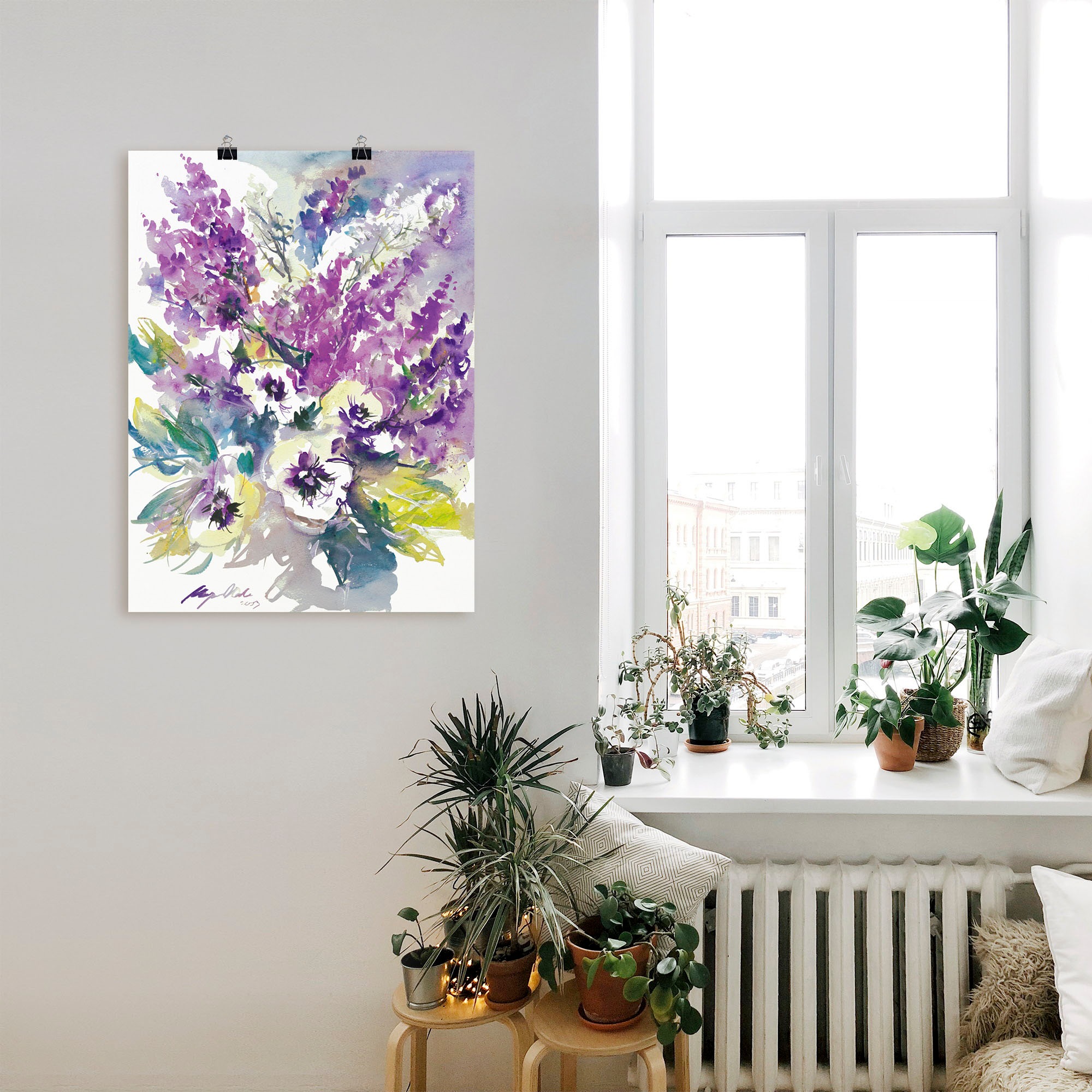 Artland Poster »Blumenstrauß III« 1 Stk. tlg. als Alubild, Leinwandbild, Wandaufkleber oder Poster in versch. Größen