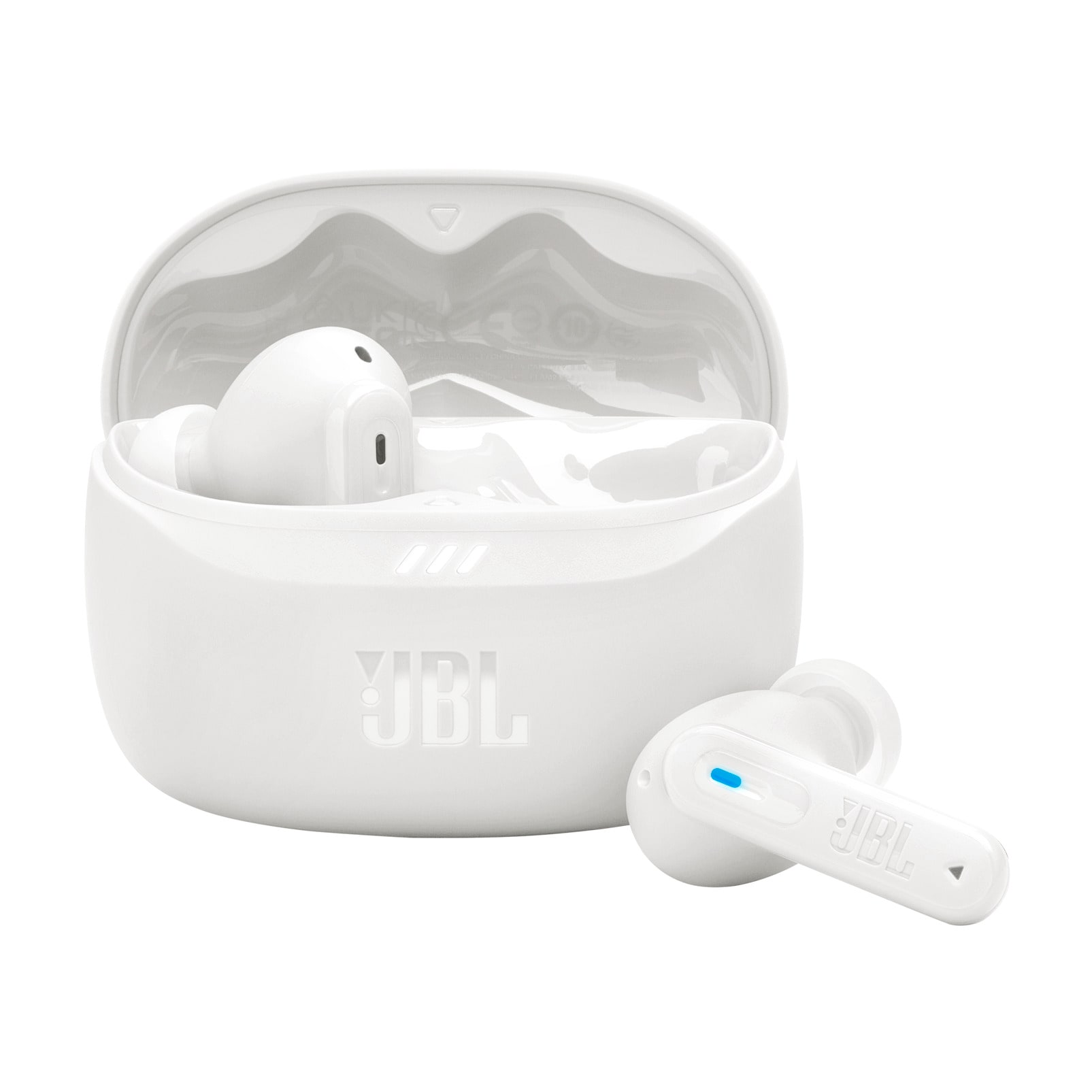 JBL, wireless In-Ear-Kopfhörer »TUNE BEAM 2« A2DP Bluetooth Active Noise Cancelling (ANC), Weiß, Personi-Fi 3.0 (interaktive Anpassungs-Tools, die 