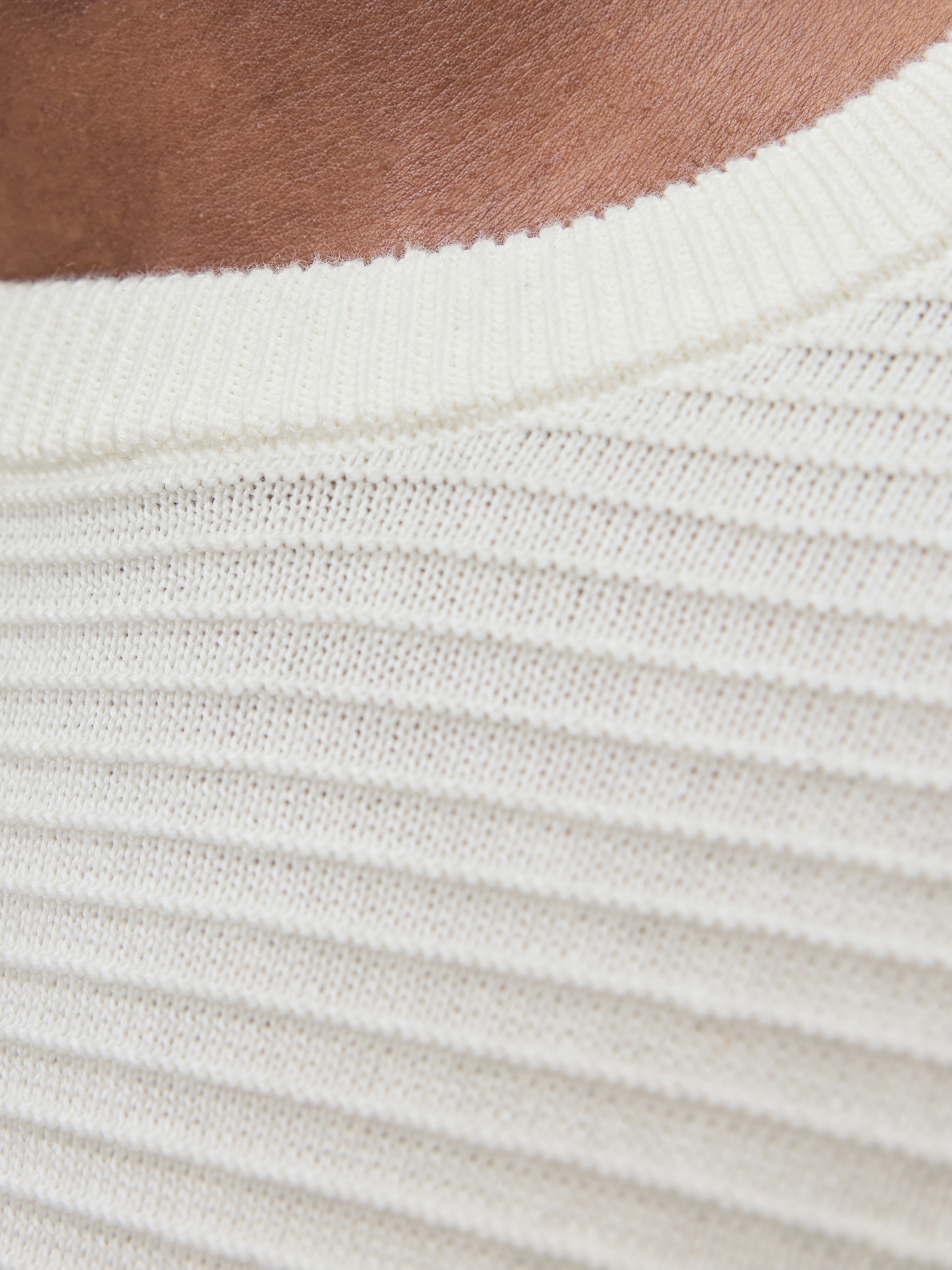Jack & Jones Rundhalspullover »JJOTTO KNIT CREW NECK AW25«