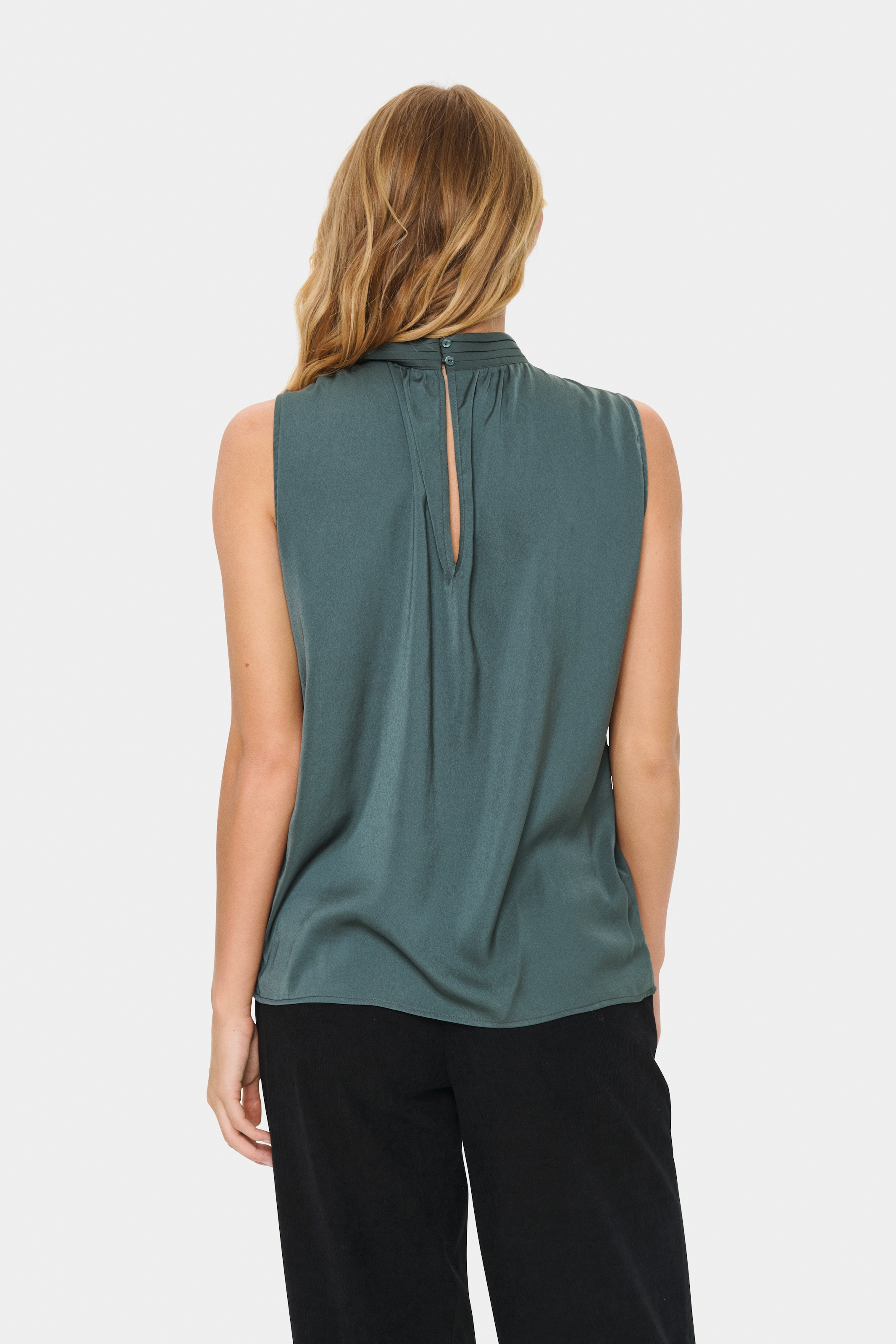 Saint Tropez Blusentop »AileenSZ Top« Kunstfaser, Regular fit