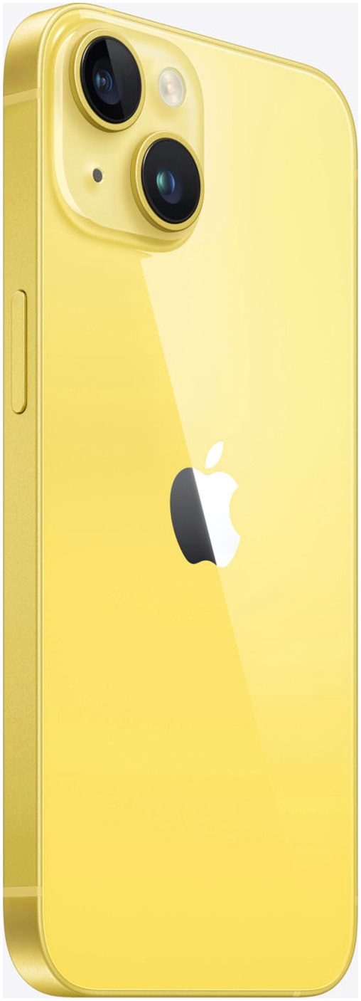 Apple Smartphone »iPhone 14 128GB«, Gelb, 15,4 cm/6,1 Zoll, 128 GB Speicherplatz, 12 MP Kamera
