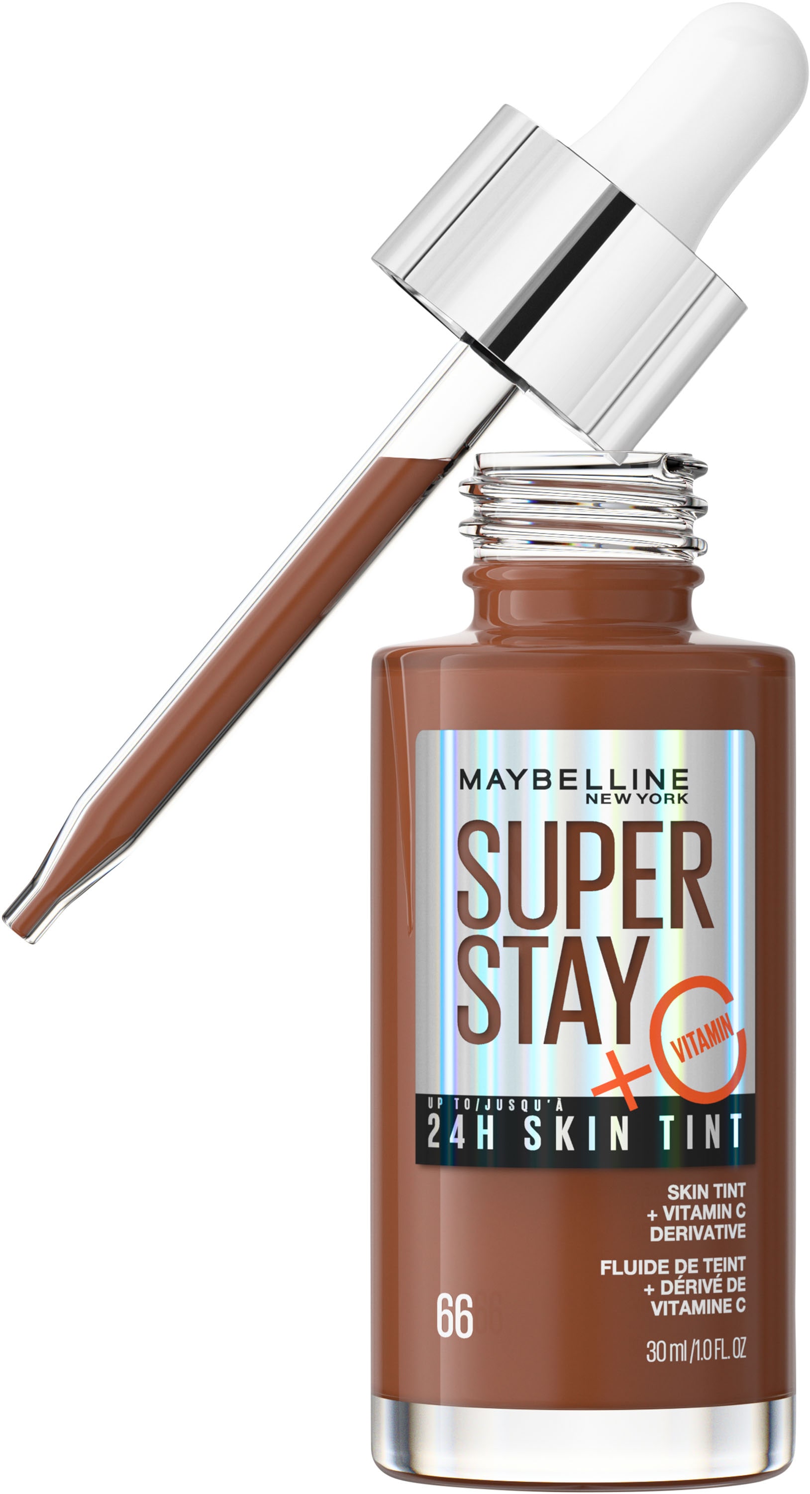 MAYBELLINE NEW YORK Foundation »Maybelline New York Super Stay 24H Skin Tint« mit Vitamin C