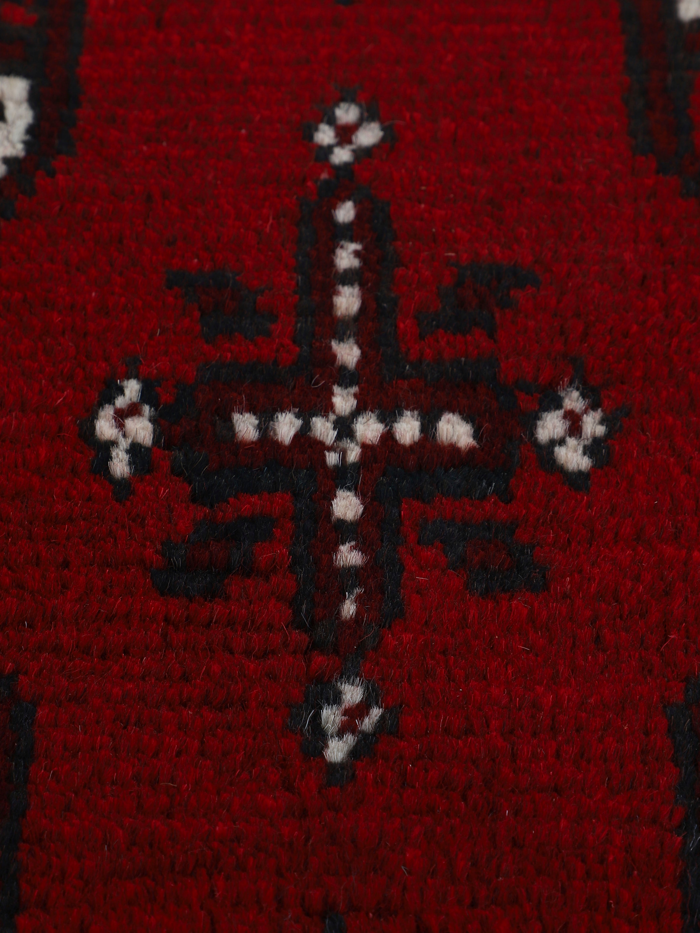 Woven Arts Orientteppich »Afghan Akhche Bokhara ,   auch als Läufer« rechteckig 8 mm Höhe reine Schurwolle für ein warmes Raumklima, handgearbeitet