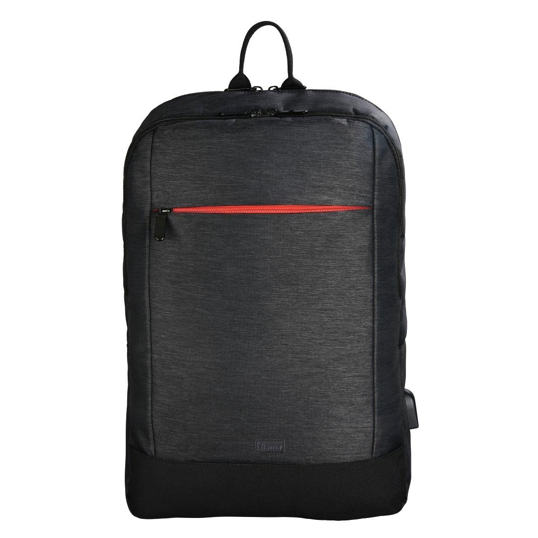 Hama Laptoptasche »Laptop-Rucksack Manchester bis 40cm 15,6"schwarz Notebook-Rucksack«