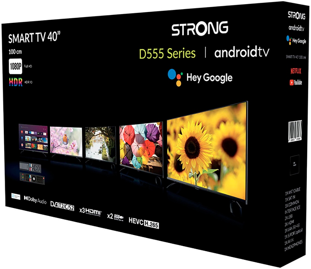 Strong LED-Fernseher »SRT40FD5553«, Full HD, Smart-TV