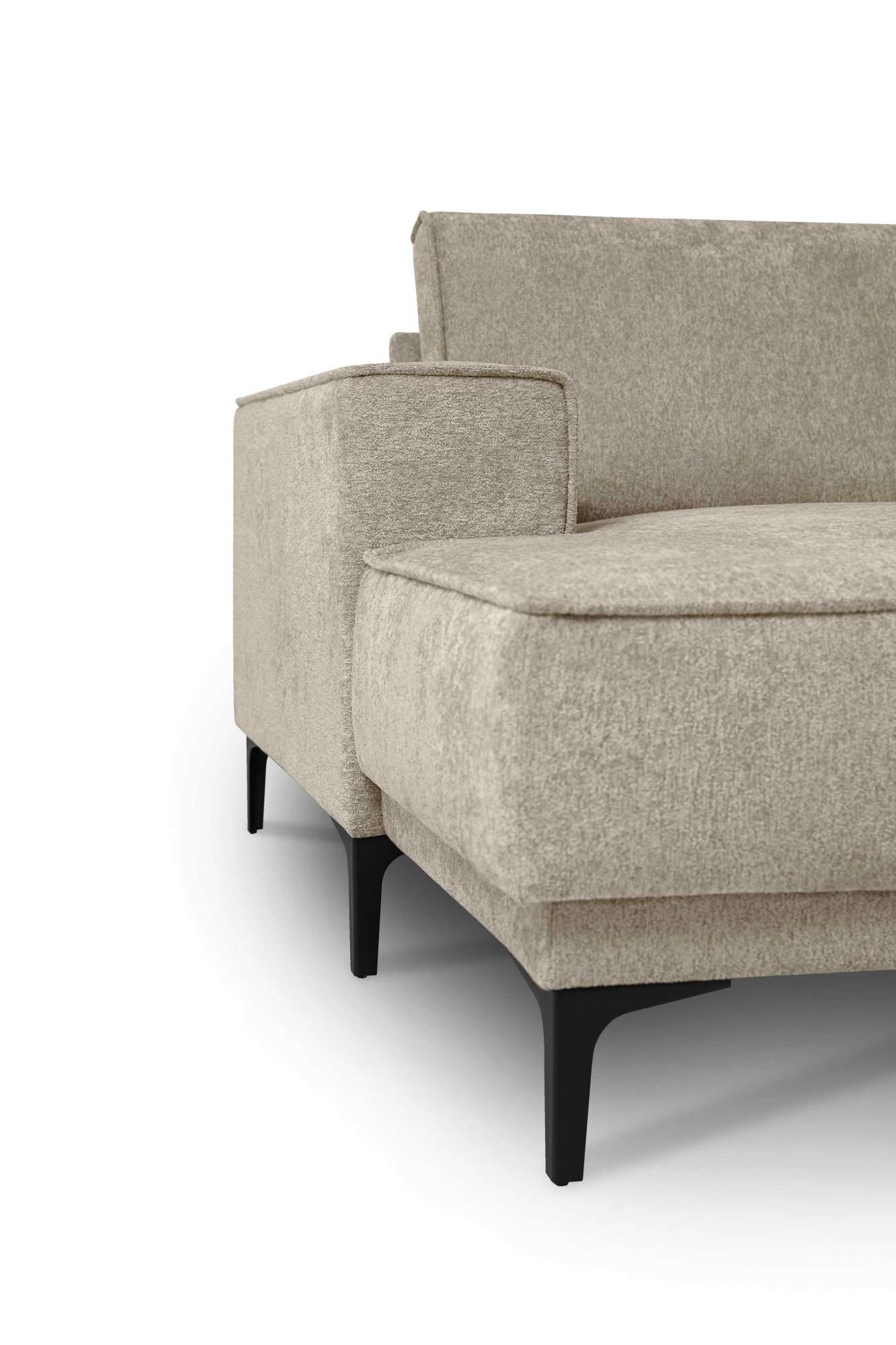 Places of Style Ecksofa »Oland«, 280 cm, im zeitlosem Design und hochwertiger Verabeitung