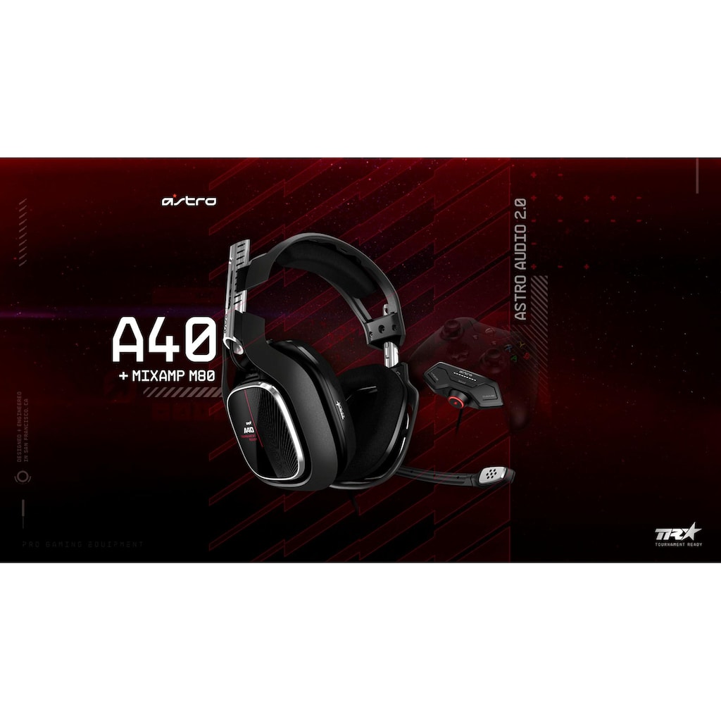 ASTRO Headset »A40 TR Headset + MixAmp M80 -NEU- (Xbox One)«