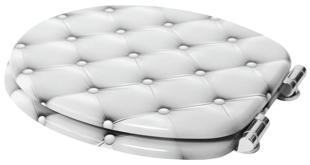 Sanilo Badaccessoire-Set »Comfort«, (Komplett-Set, 3 tlg.), bestehend aus WC-Sitz, Badteppich und Waschbeckenstöpsel