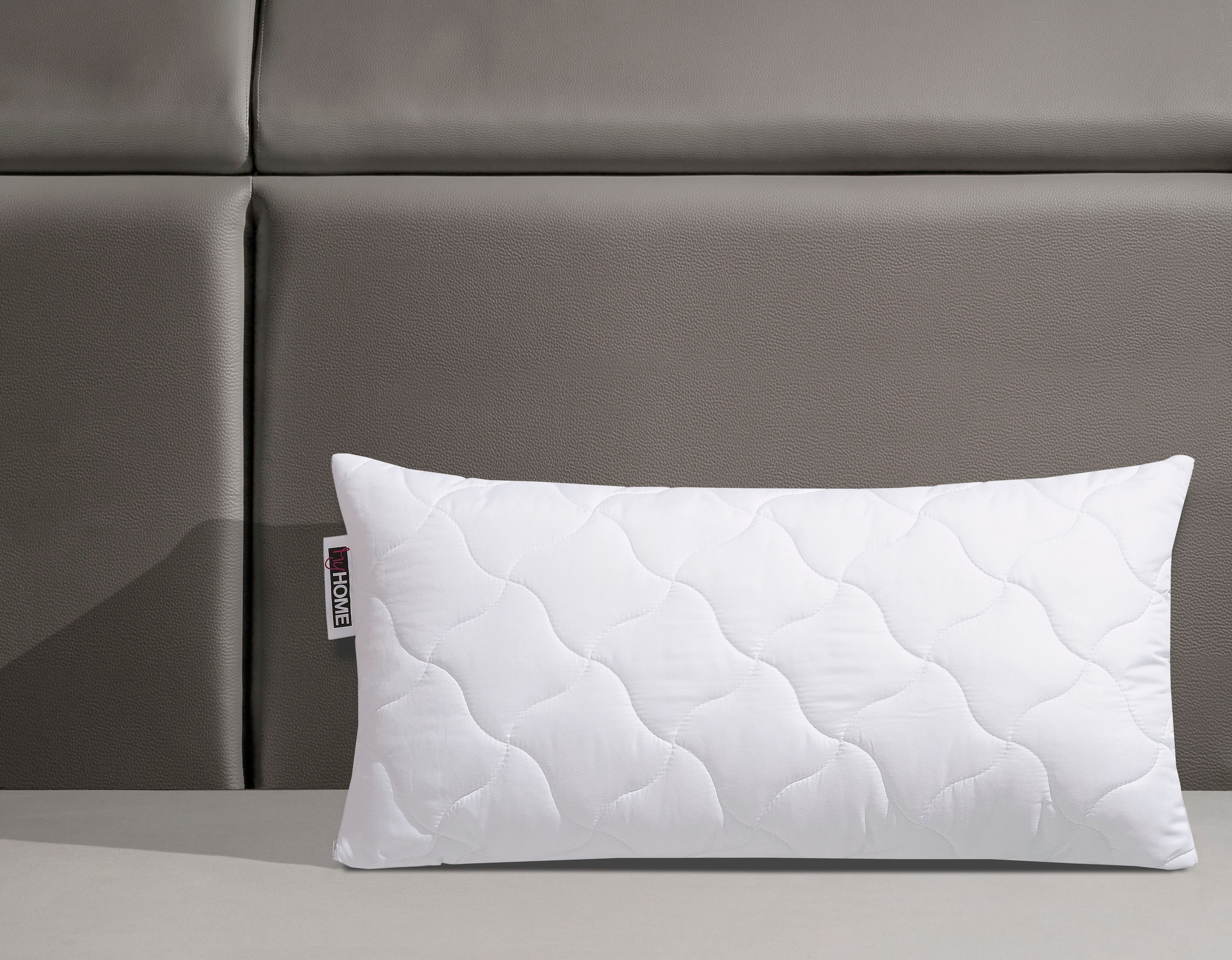 my home Microfaserkissen »Fantasy Kopfkissen 40x80 oder 80x80 cm, Made in Germany« Füllung: 100% ökologisches, klimaregulierendes Polyester 1 Stk. tlg. Bezug Polyester oder recyceltem Polyester oder Baumwolle (ECO)