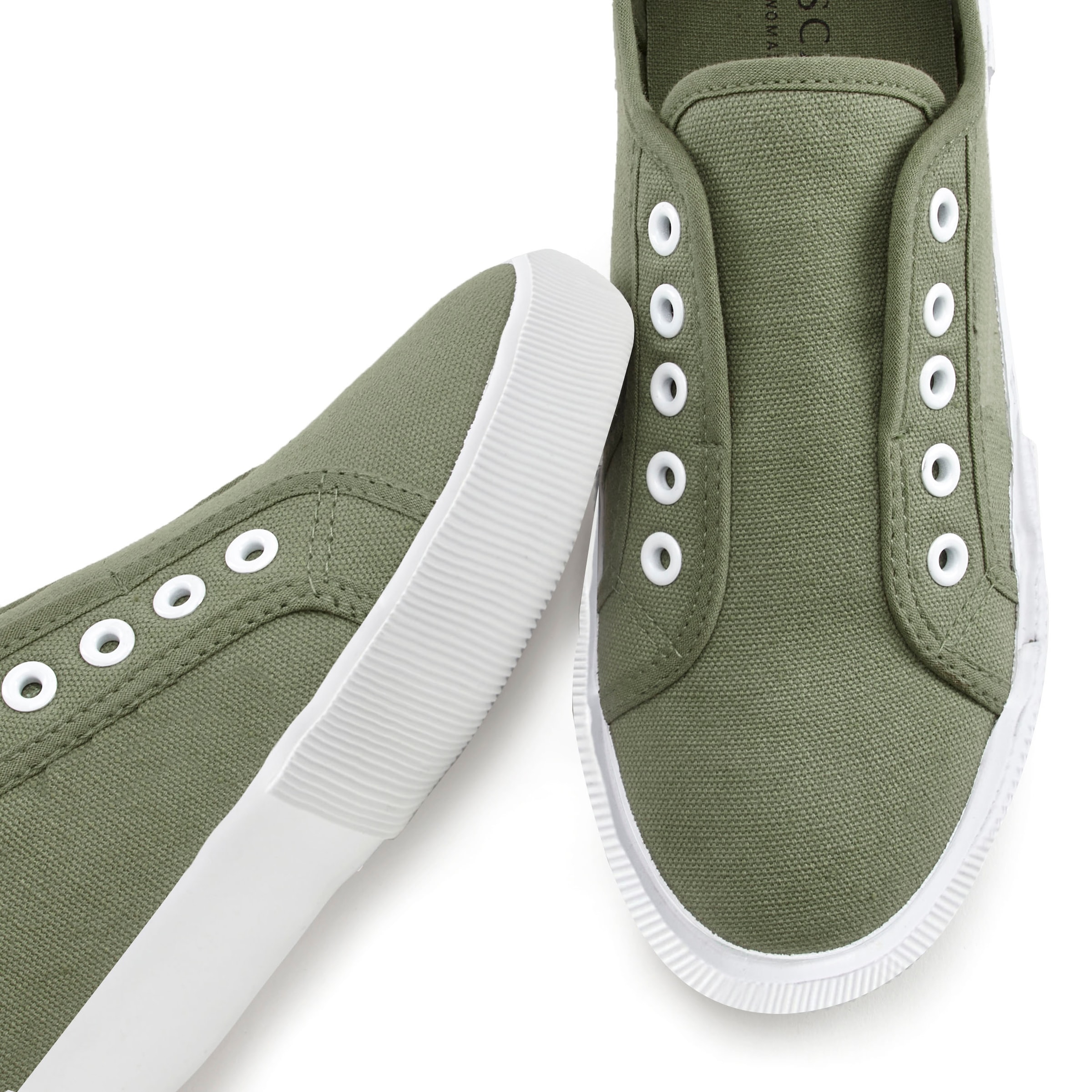 LASCANA Sneaker, Slipper, Halbschuh bequem zum Reinschlüpfen VEGAN
