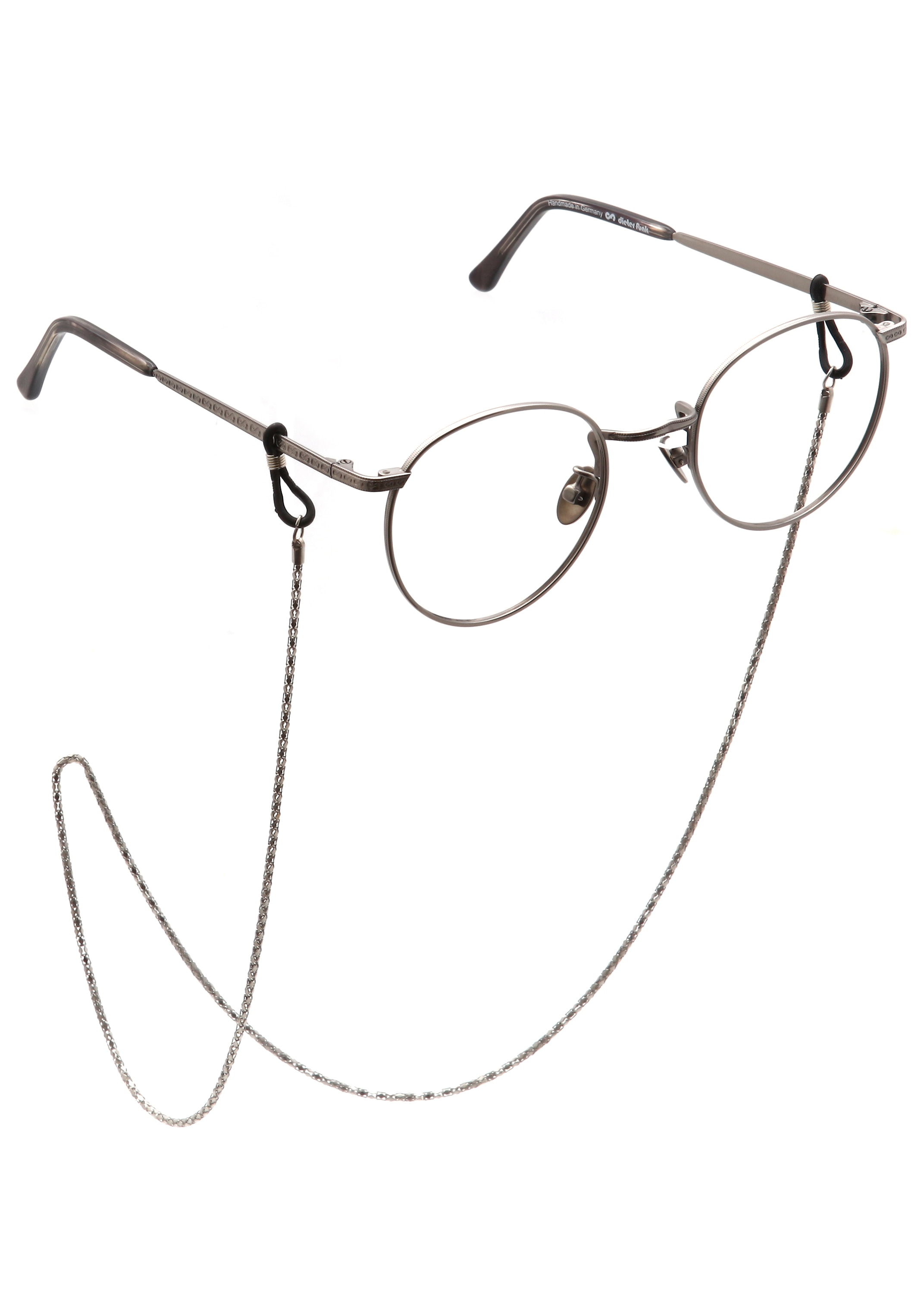 Firetti Brillenkette »glänzend, rhodiniert«, (1 St.), mit Zirkonia (synth.)