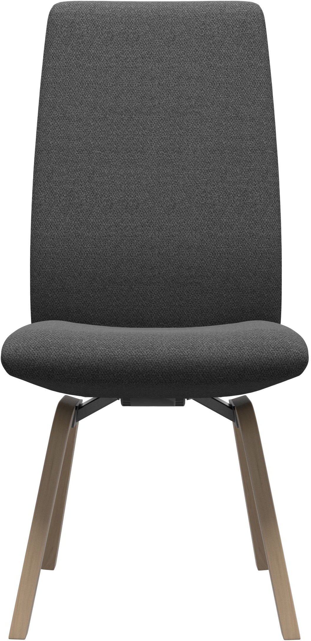 Stressless® Polsterstuhl »Laurel«, ROHLEDER Stoff Q2 FARON, High Back, Größe L, mit schräggestellten Beinen in Eiche natur