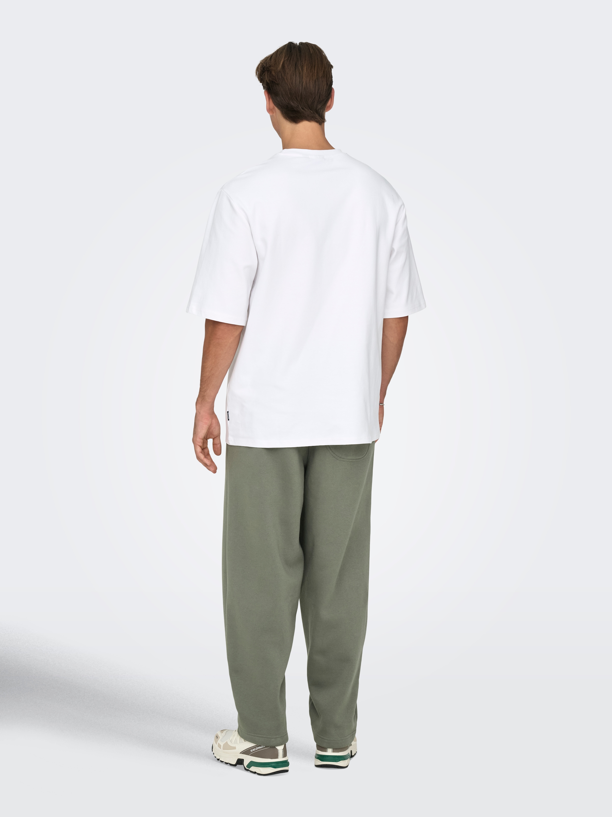 ONLY & SONS Sweathose »ONSCERES WIDE PANT NOOS«  Baumwollmischung, relaxed fit