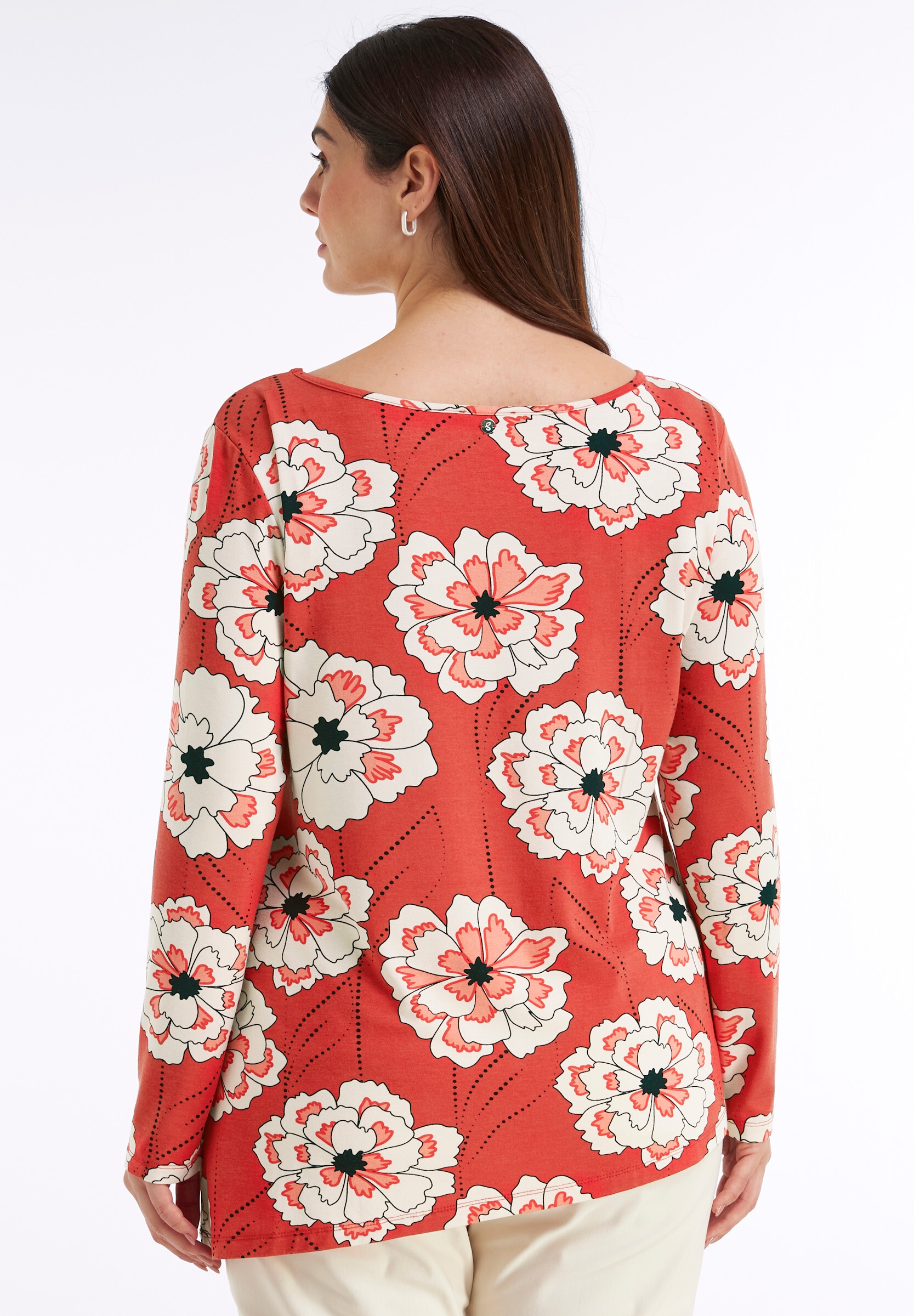 Sheego Longshirt »Longshirt Longshirt mit asymmetrischem Saum«