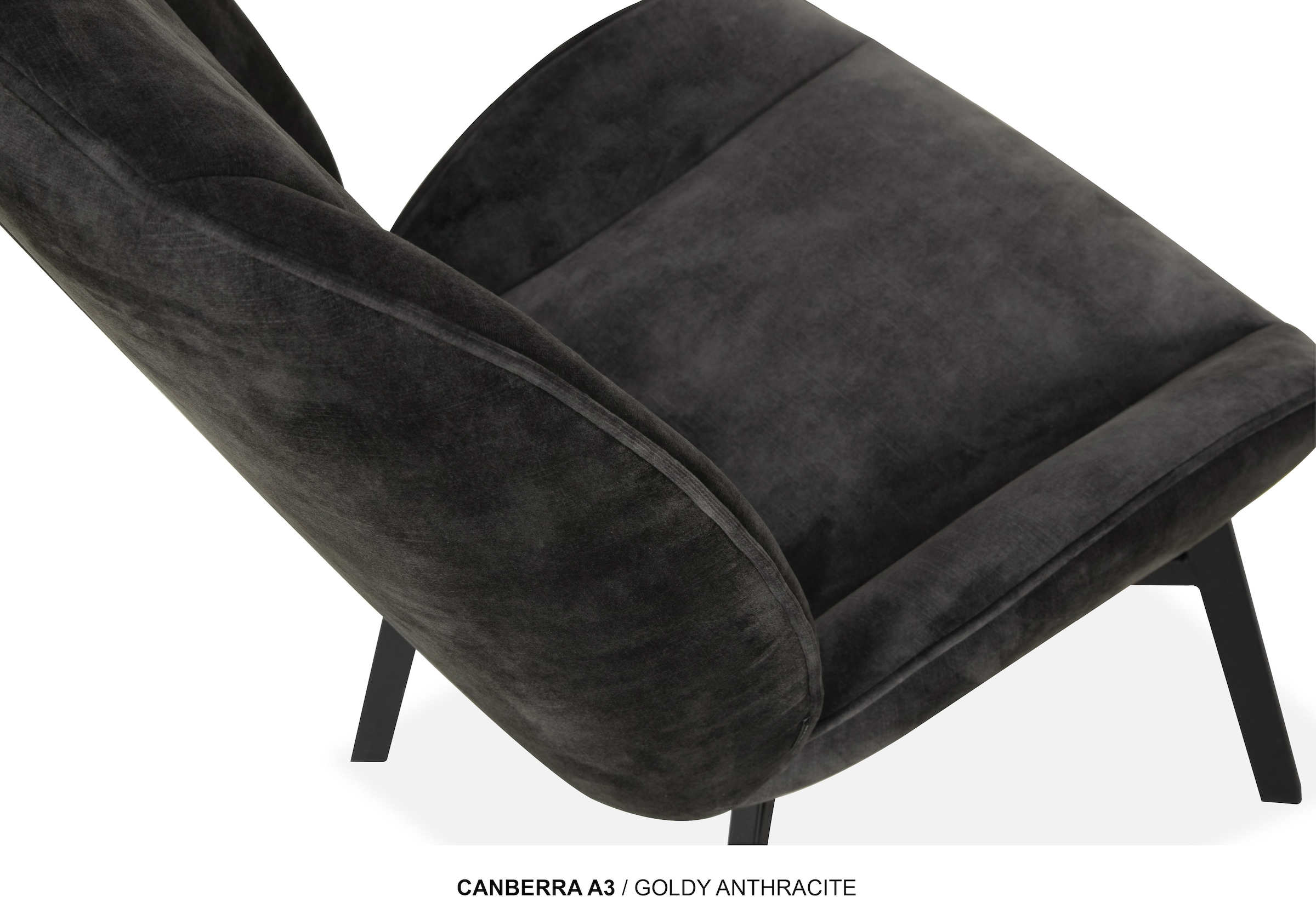 OMG Design Esszimmerstuhl »Canberra« (Set) 1 Stk.Esszimmerstuhl, pflegeleichter Samtvelour Bezug