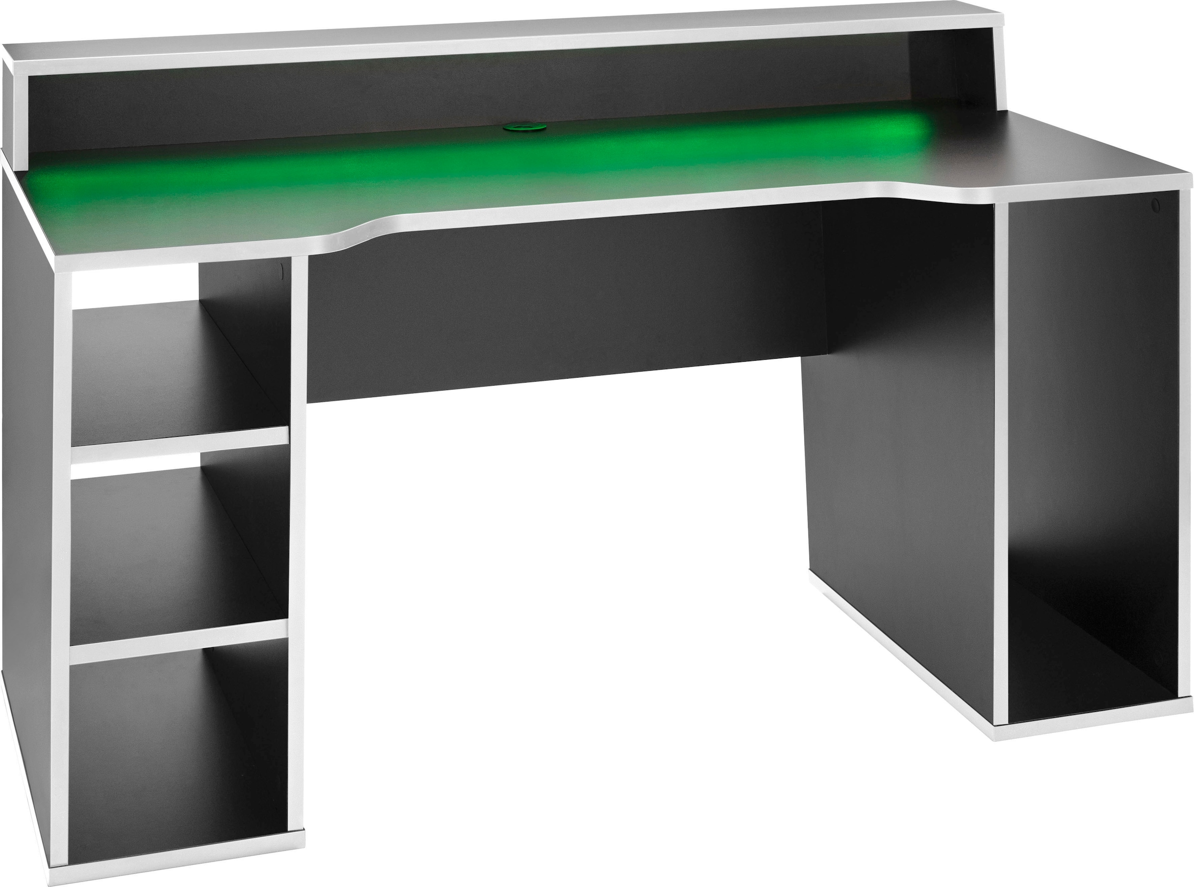 FORTE Gamingtisch »Tezaur«, mit RGB-Beleuchtung, Breite 160 cm