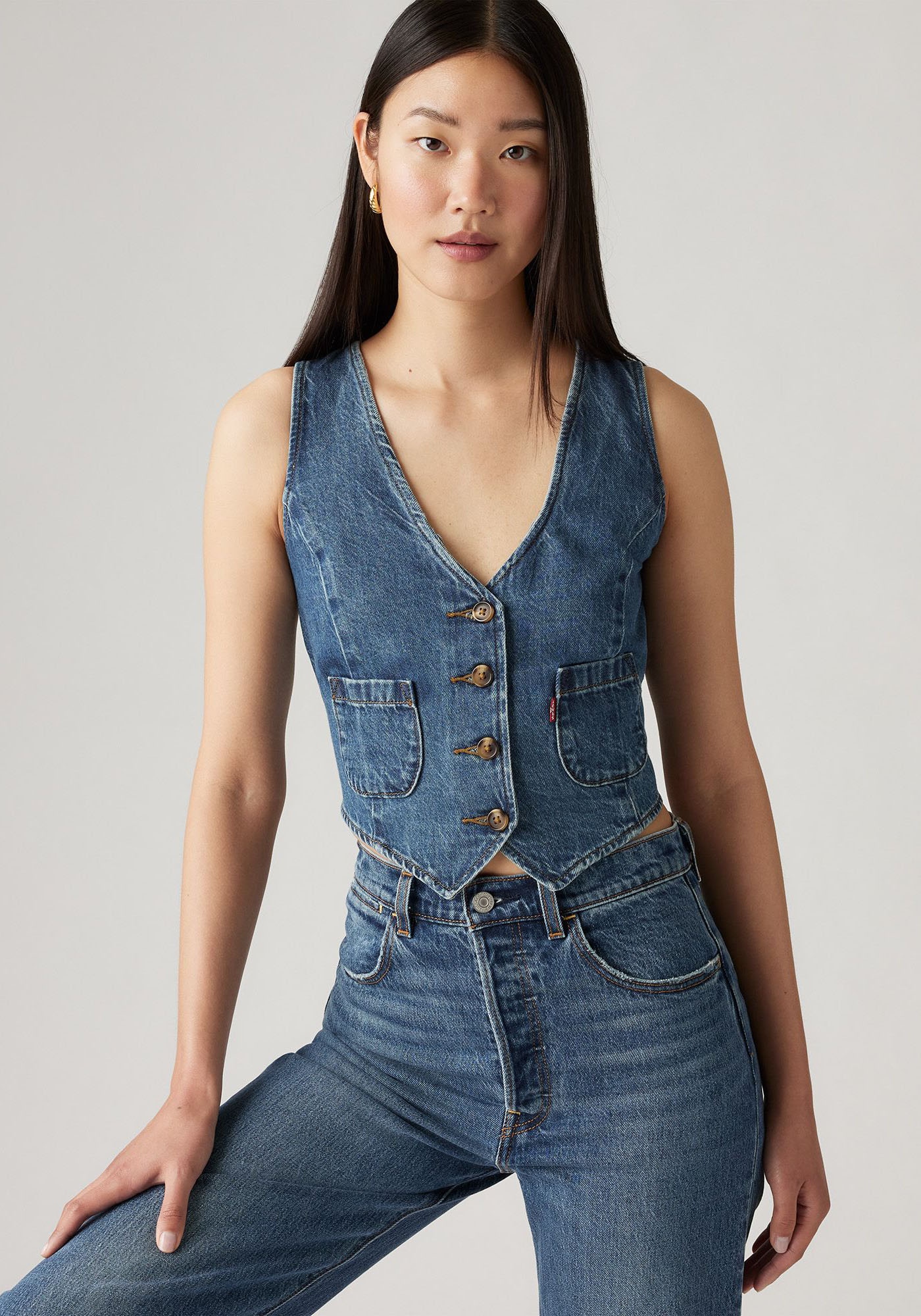 Levi's® Jeansweste »TAILORED VEST DENIM«