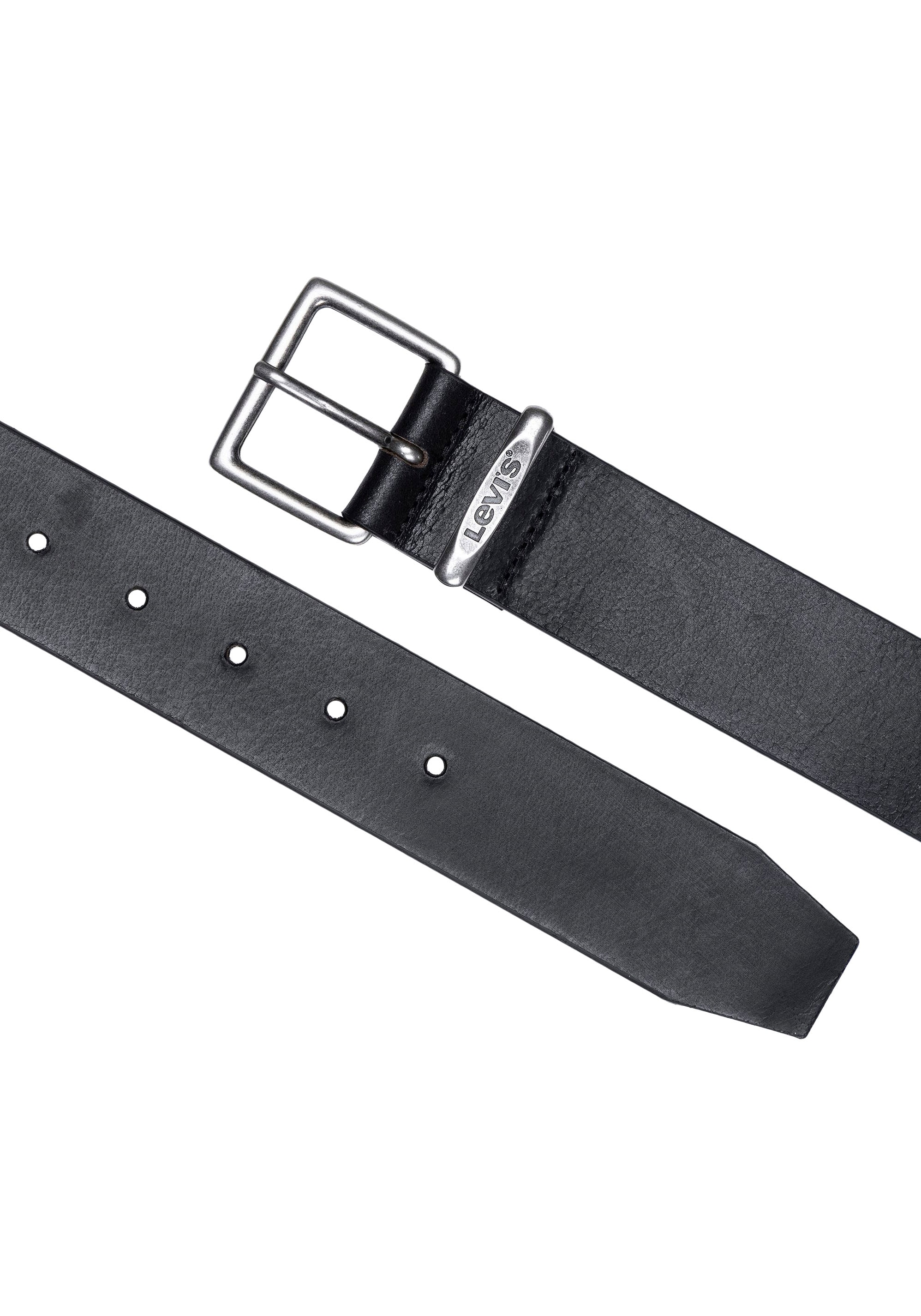 Levi's® Ledergürtel »FLAT KEEPER BELT«, mit Metallschnalle